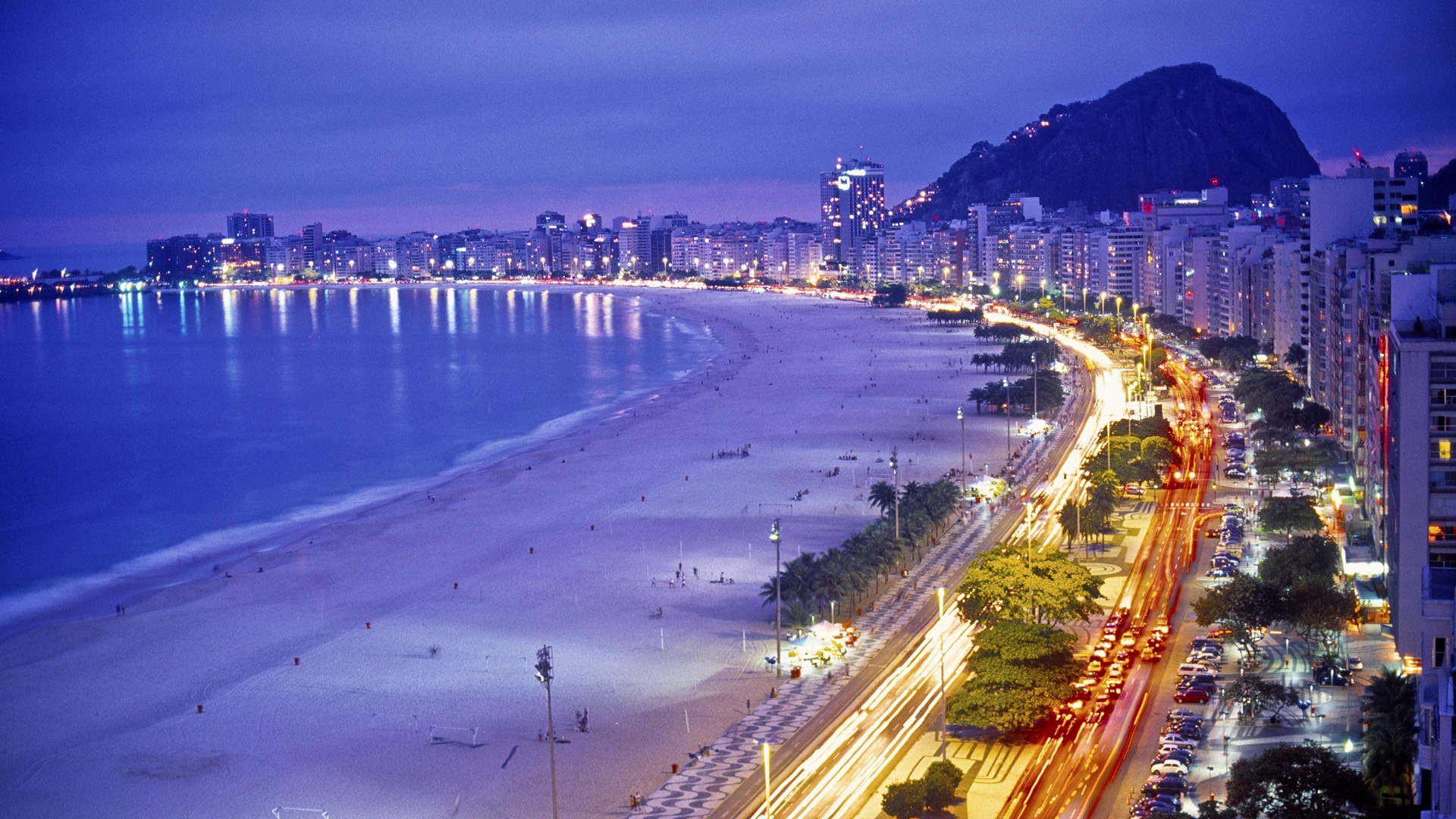 1920x1080 Brazil Beaches Rio. beach at night tumblr