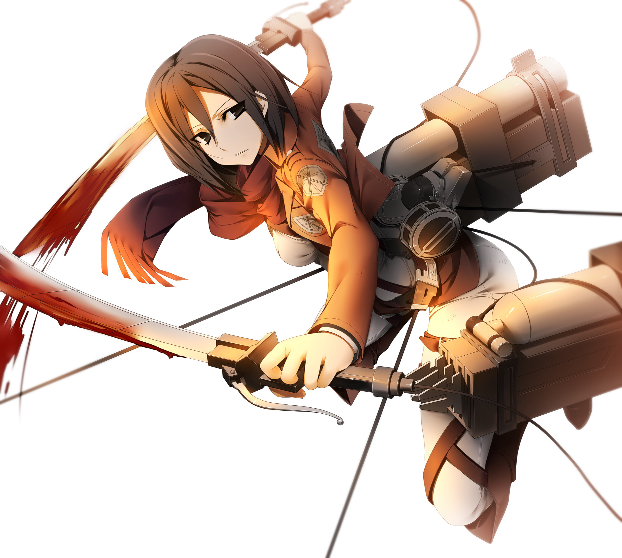 2100x1886 Anime - Attack On Titan Mikasa Ackerman Wallpaper