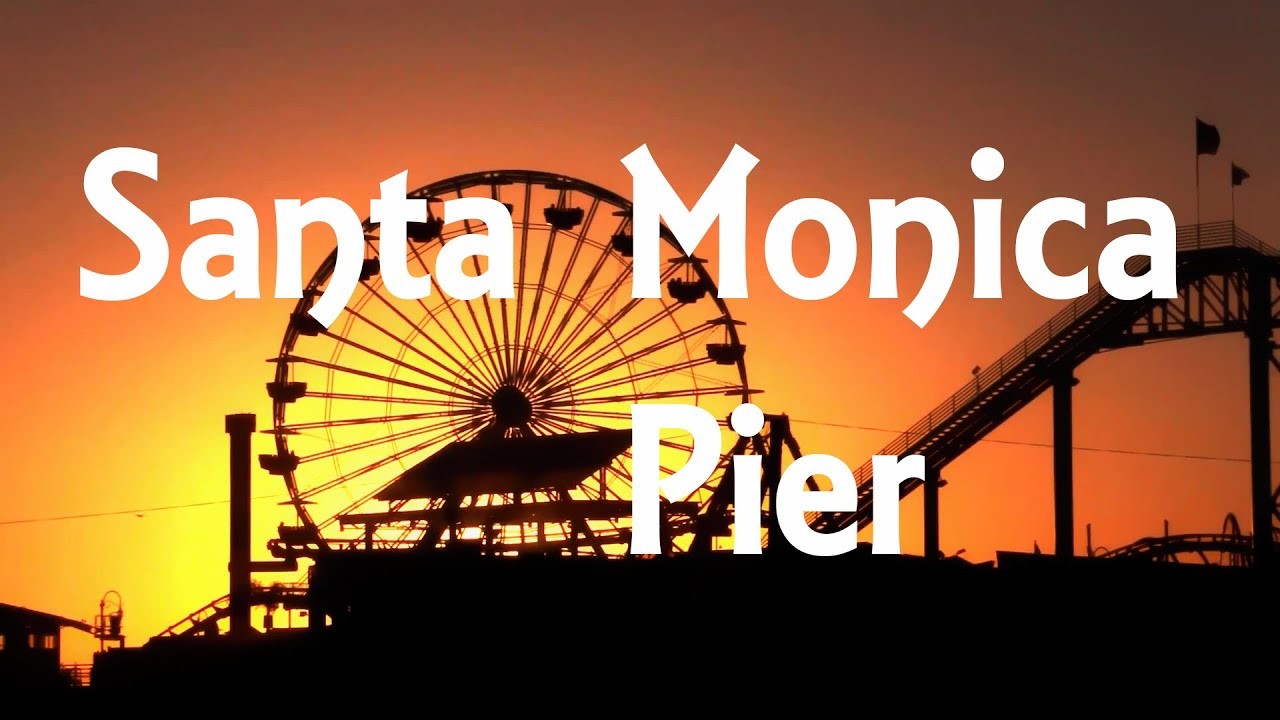 1920x1080 Santa Monica Pier - Sights Sounds and People - Daytime and Sunset - HD 2016