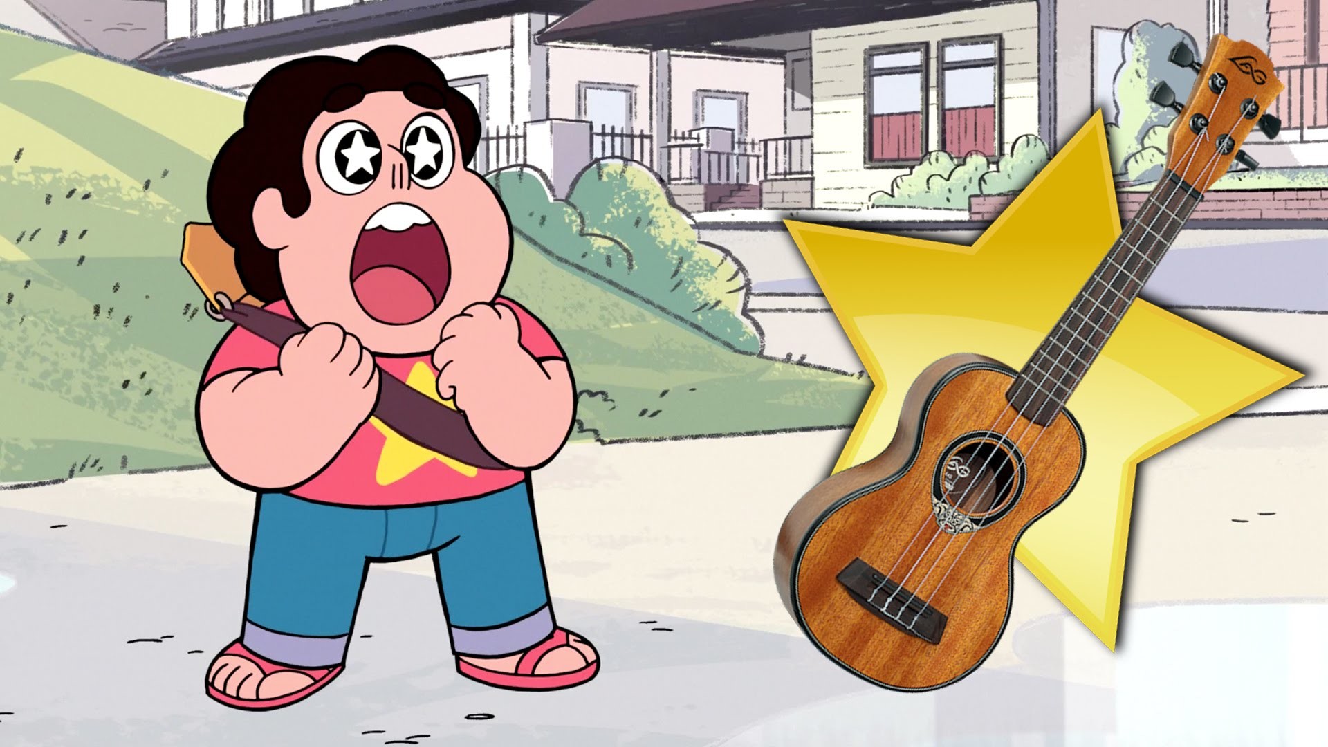 1920x1080 Steven Universe Theme Song "WE ARE THE CRYSTAL GEMS" Ukulele Tutorial  (Rebecca Sugar) - YouTube