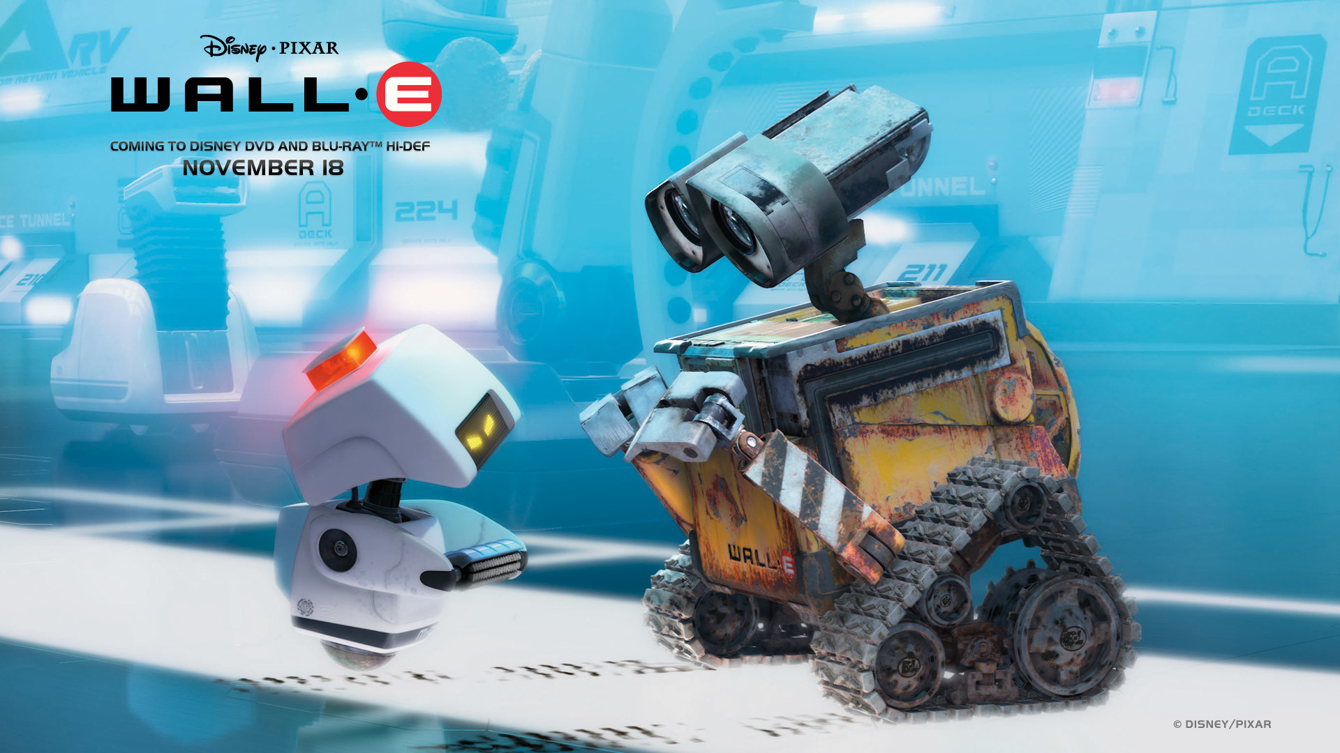 1920x1080 Wall-E the Robot wallpaper - Click picture for high resolution HD wallpaper