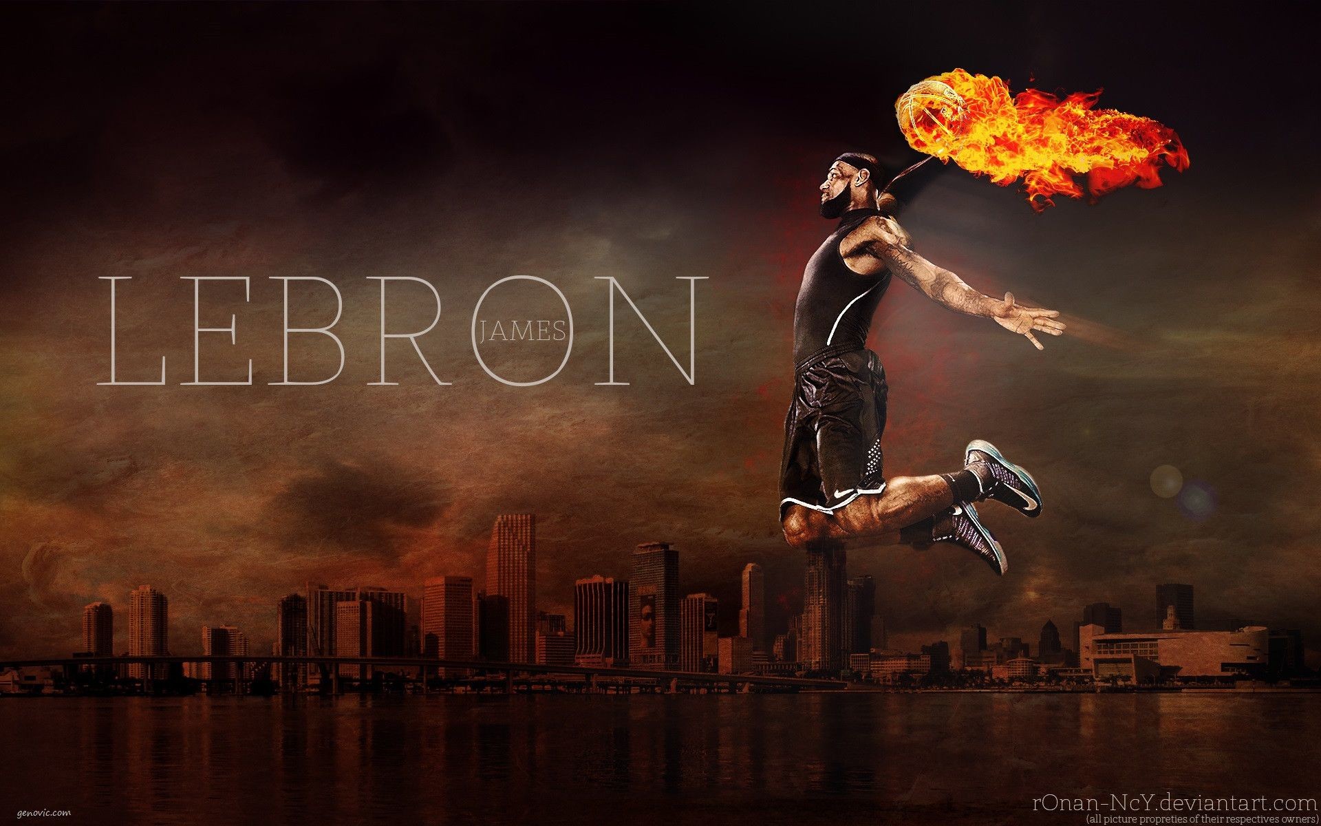 1920x1200 Lebron James Dunk Wallpapers Mobile