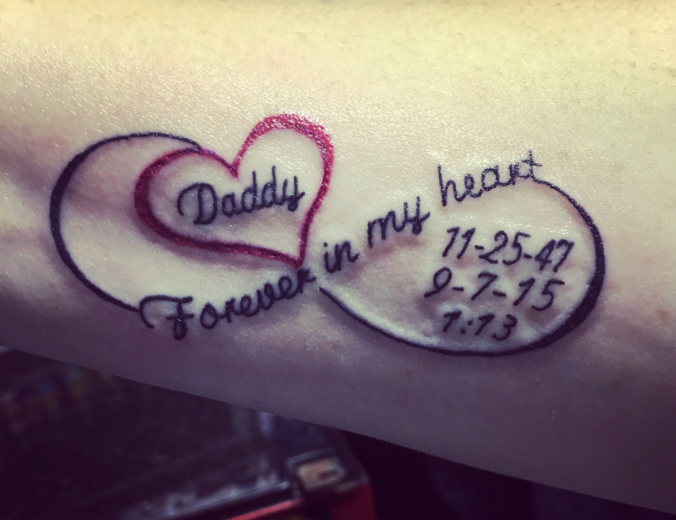 2208x1698 My beautiful tattoo in memory of my daddy!! Love & miss every minute of the  day!