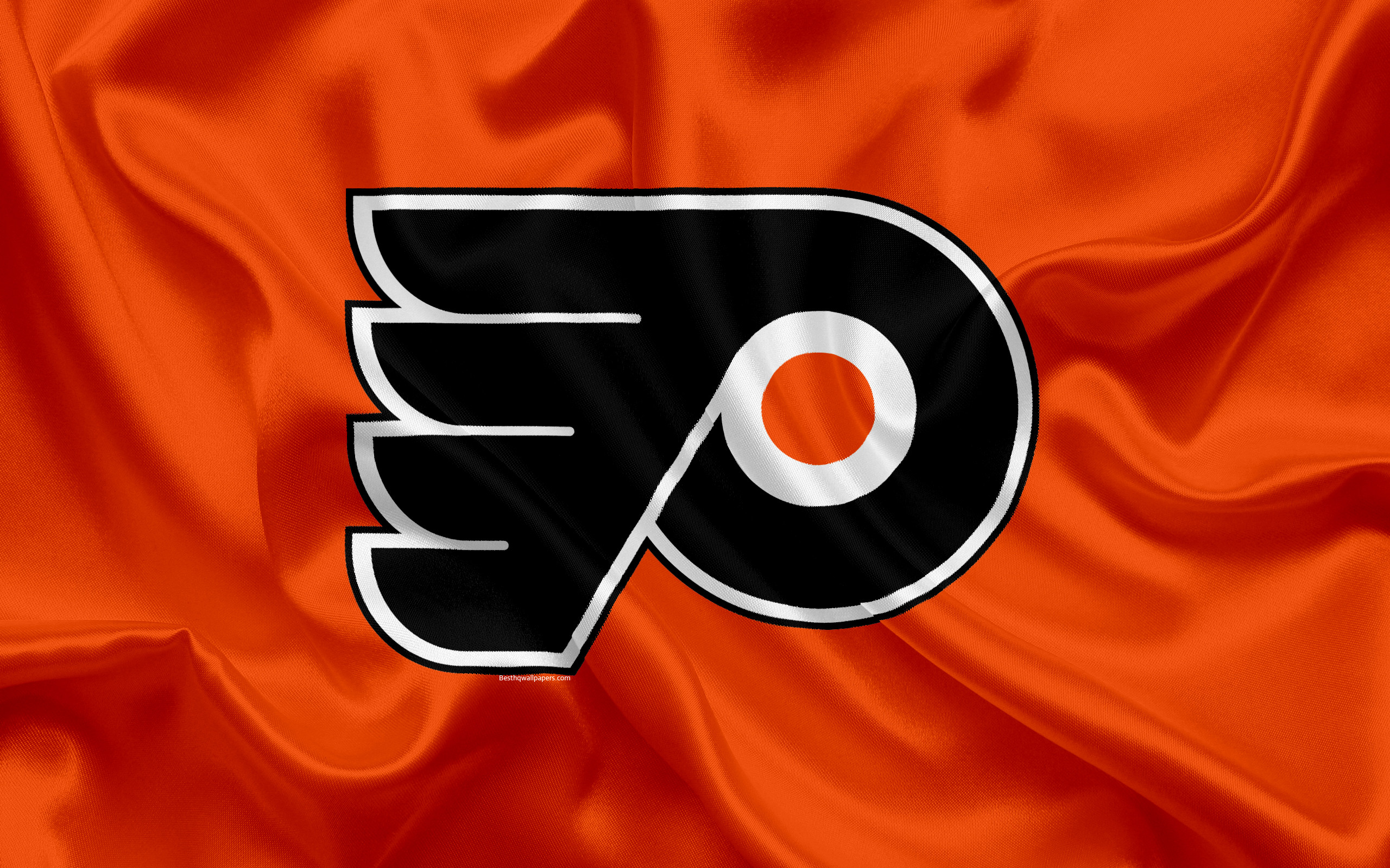 2560x1600 Philadelphia Flyers, hockey club, NHL, emblem, logo, National Hockey League,