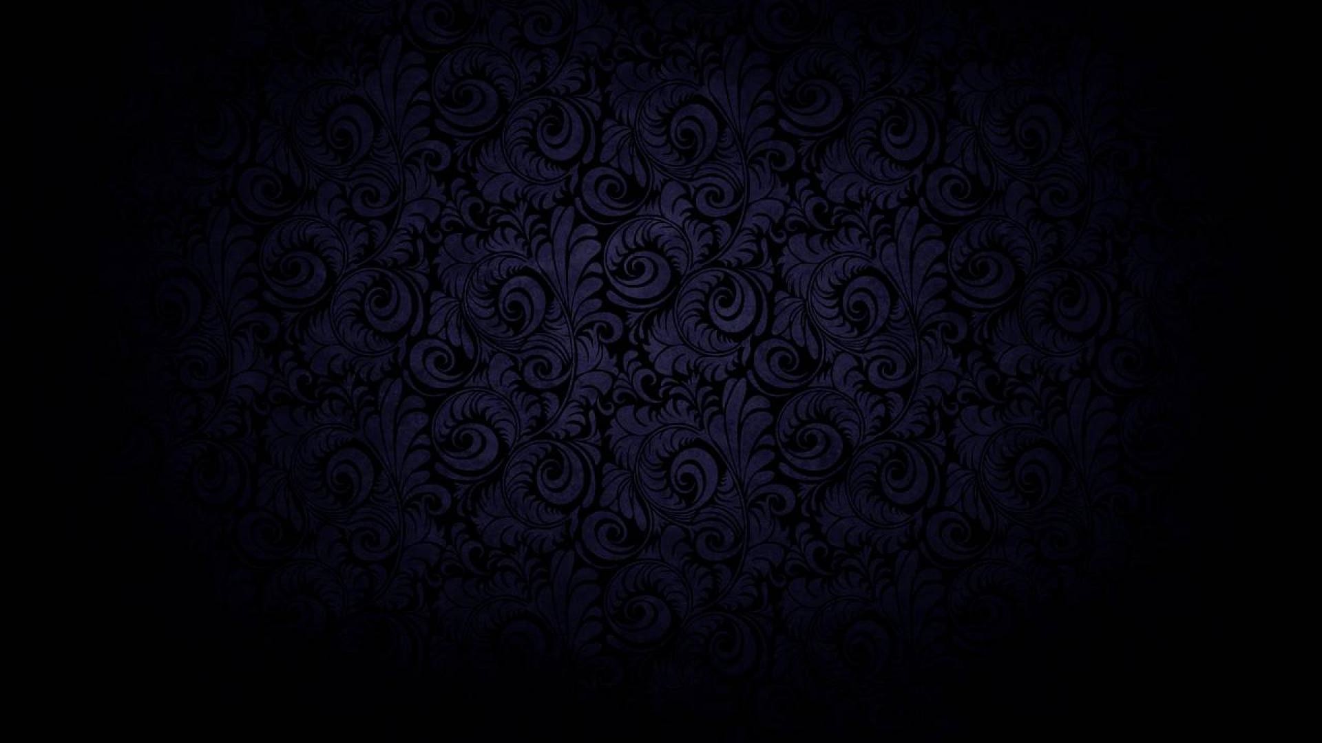 1920x1080 Dark black curved bloom blue Wallpaper - MixHD wallpapers