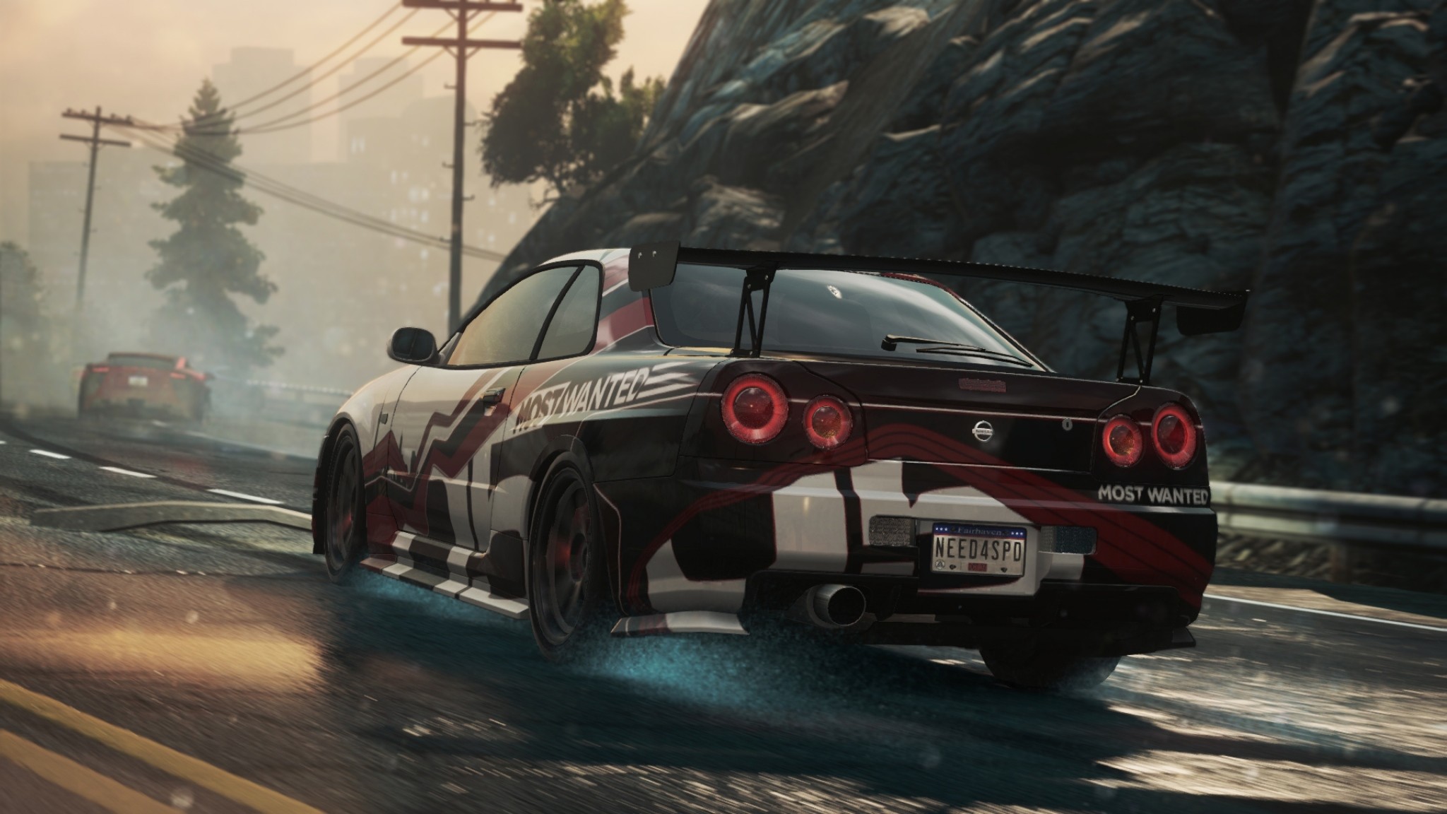 2048x1152  Wallpaper need for speed, nissan skyline gt-r, most wanted, 2012