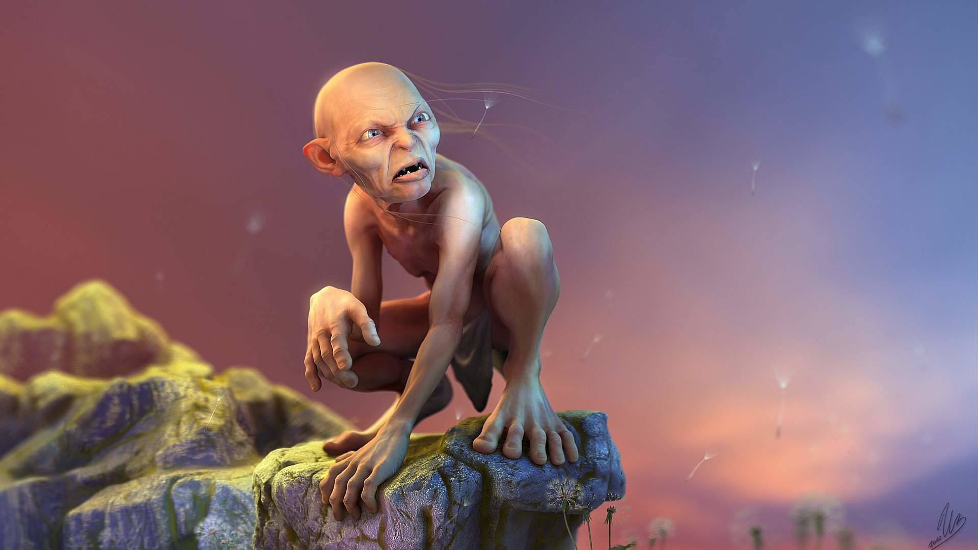 1920x1080 Lord Of The Rings Gollum Wallpaper High Definition #N8e