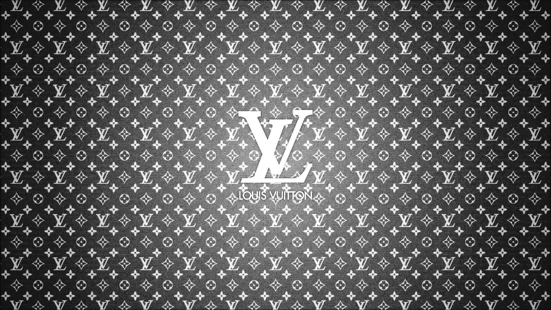 Download The iconic Louis Vuitton logo. Wallpaper