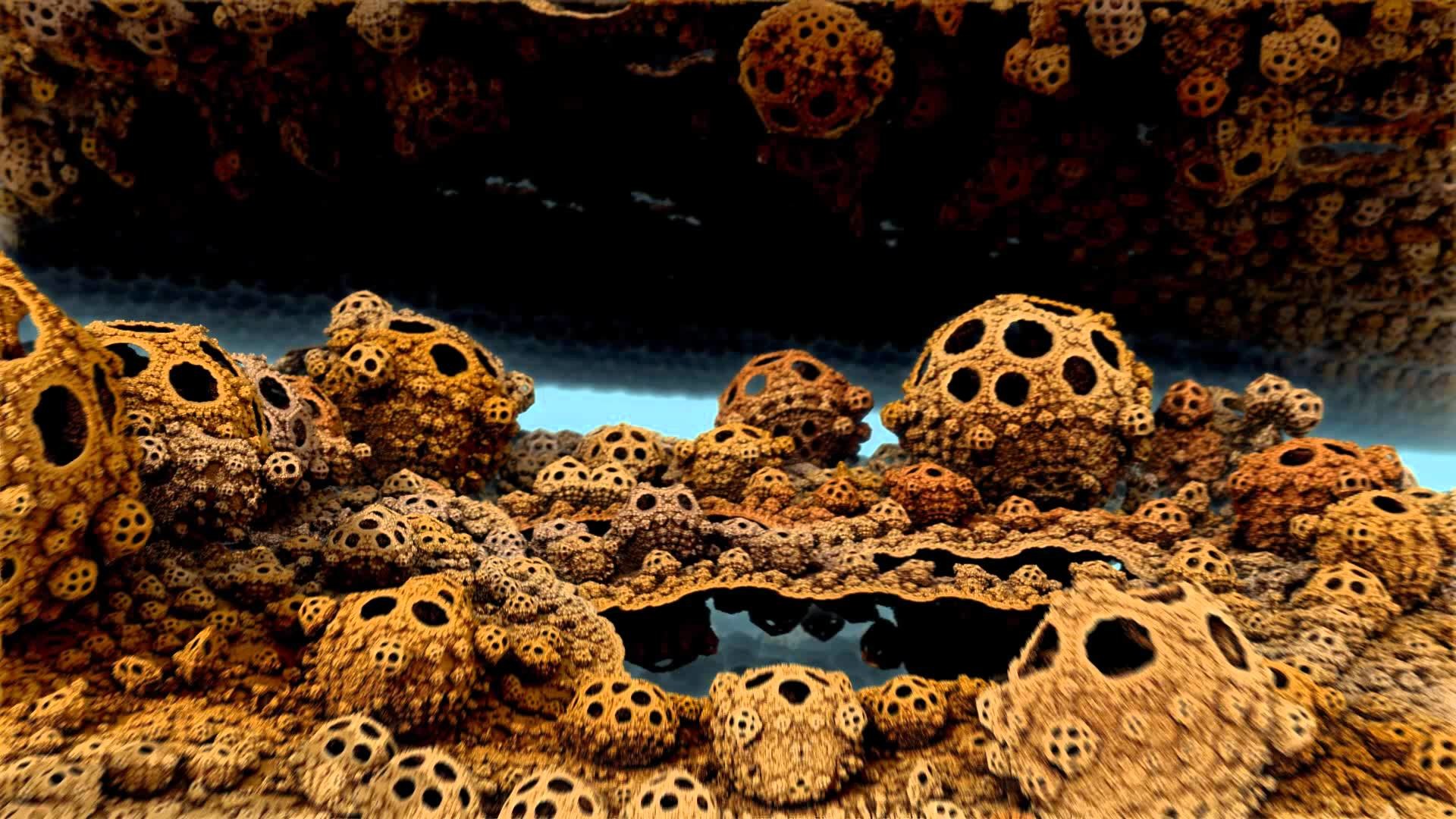 1920x1080 3D fractal animation. Listen to Nightmare Syndicate's "Room 47" during.
