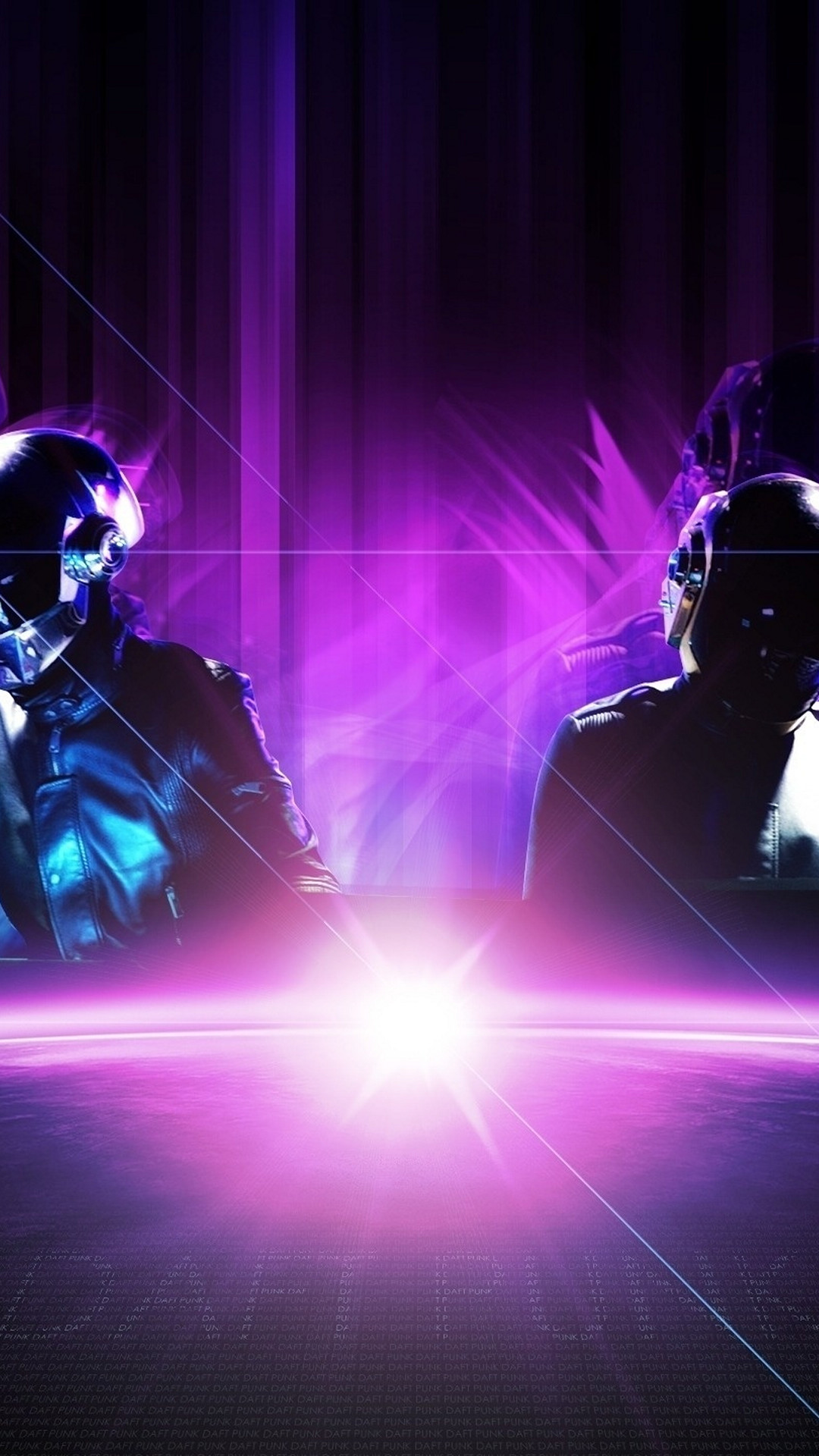 1080x1920 Wallpaper for galaxy s4 with daft punk with purple tone in   resolution