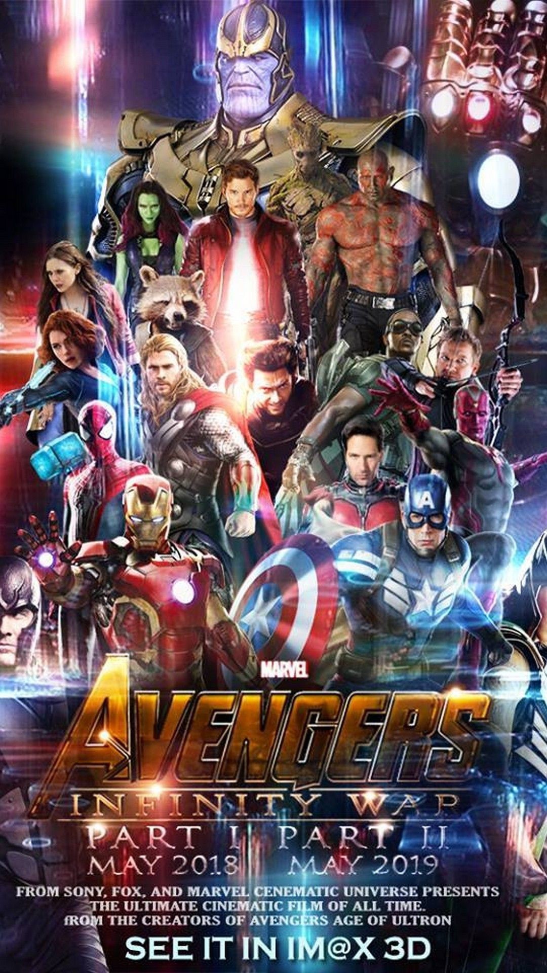 1080x1920 Avengers Infinity War Characters Wallpaper Android - Best Android Wallpapers