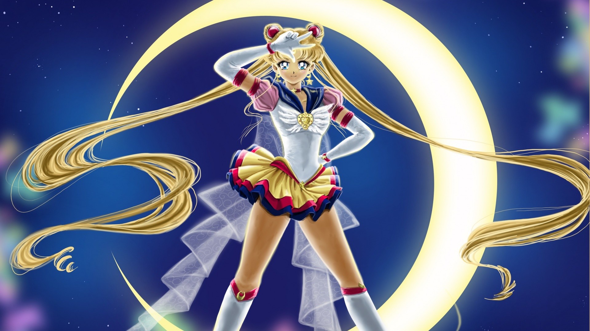 1920x1080 How cool is Eternal Sailor Moon without the big bulky wings?