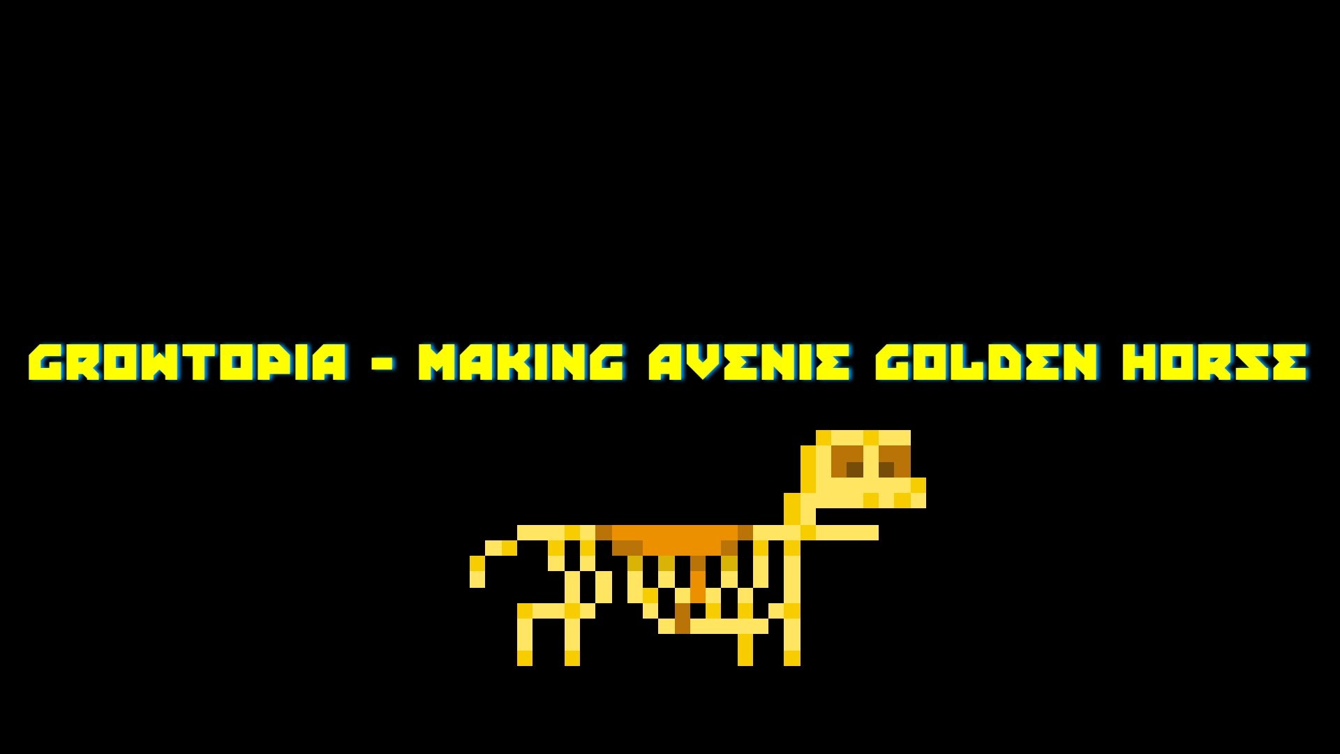 1920x1080 Growtopia - Making Avenie Golden Horse
