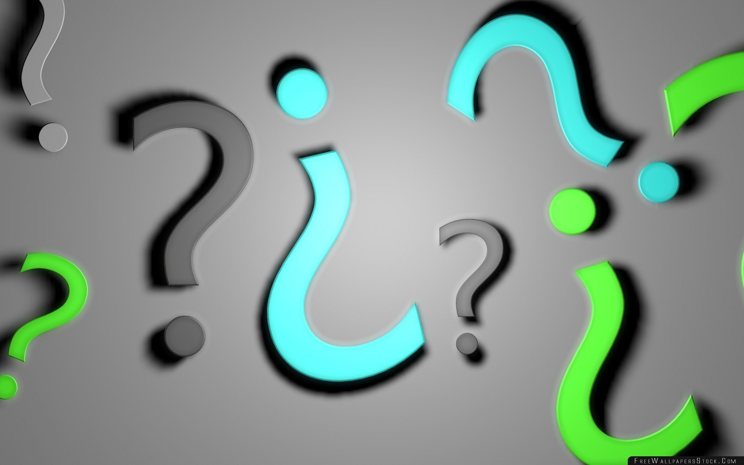 2560x1600 Question Marks Background Signs Bright Wallpaper