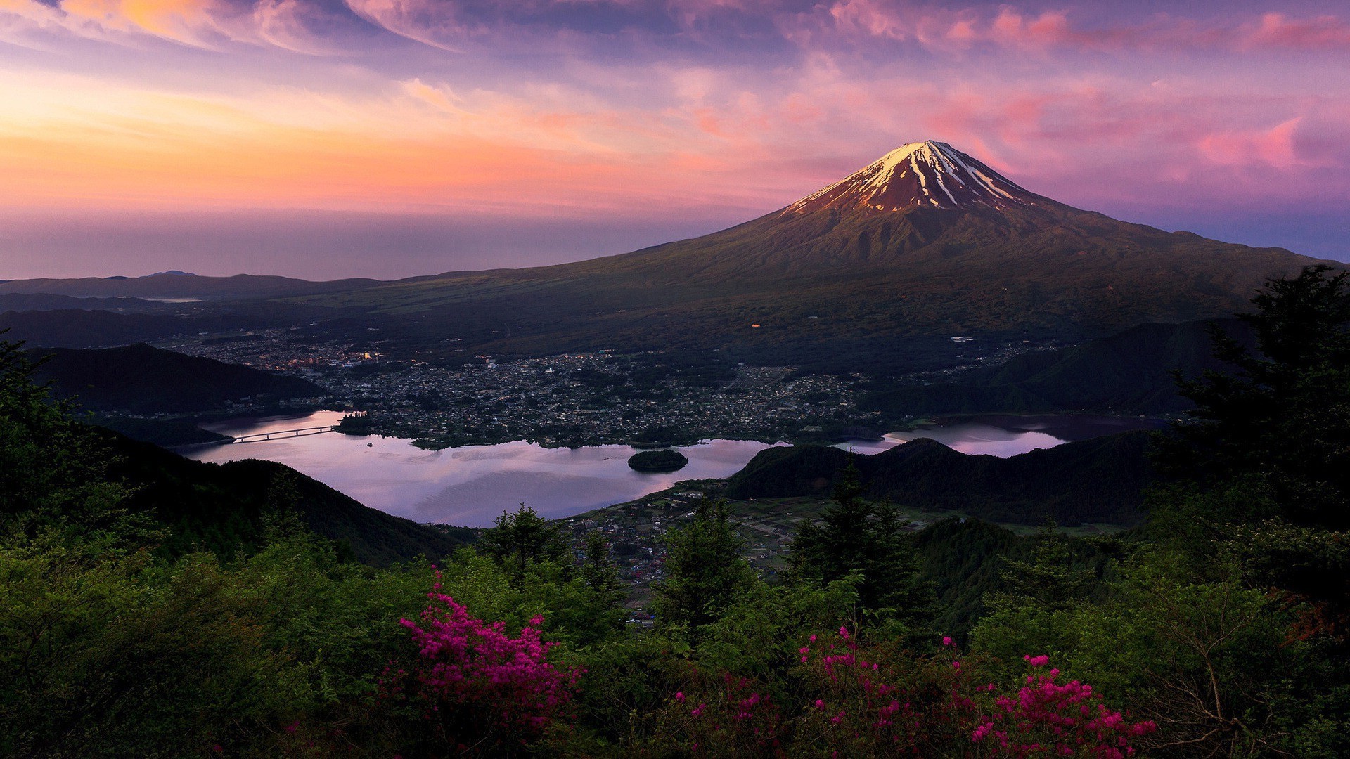 1920x1080 nature, Mountain, Japan, Mount Fuji, Landscape Wallpapers HD / Desktop and  Mobile Backgrounds
