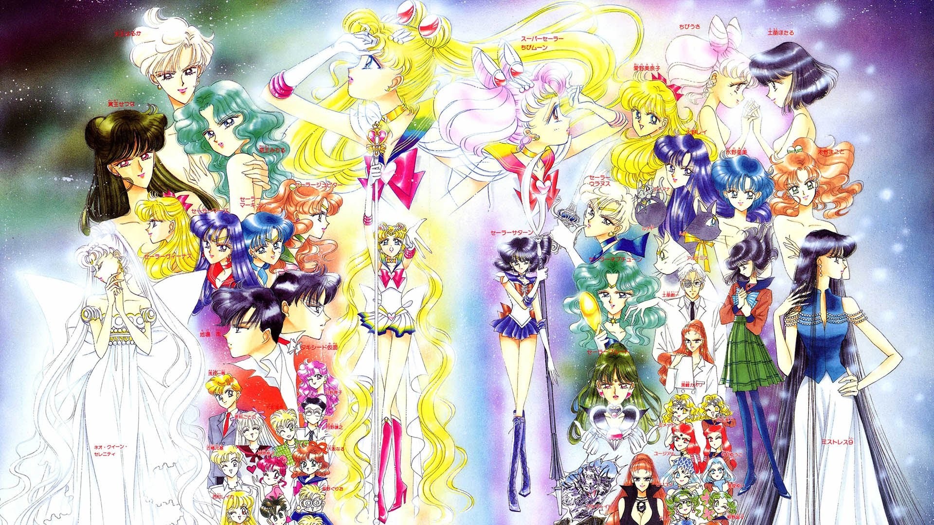 1920x1080 Sailor Moon - The History of Sailors / La Historia de las Sailors - YouTube