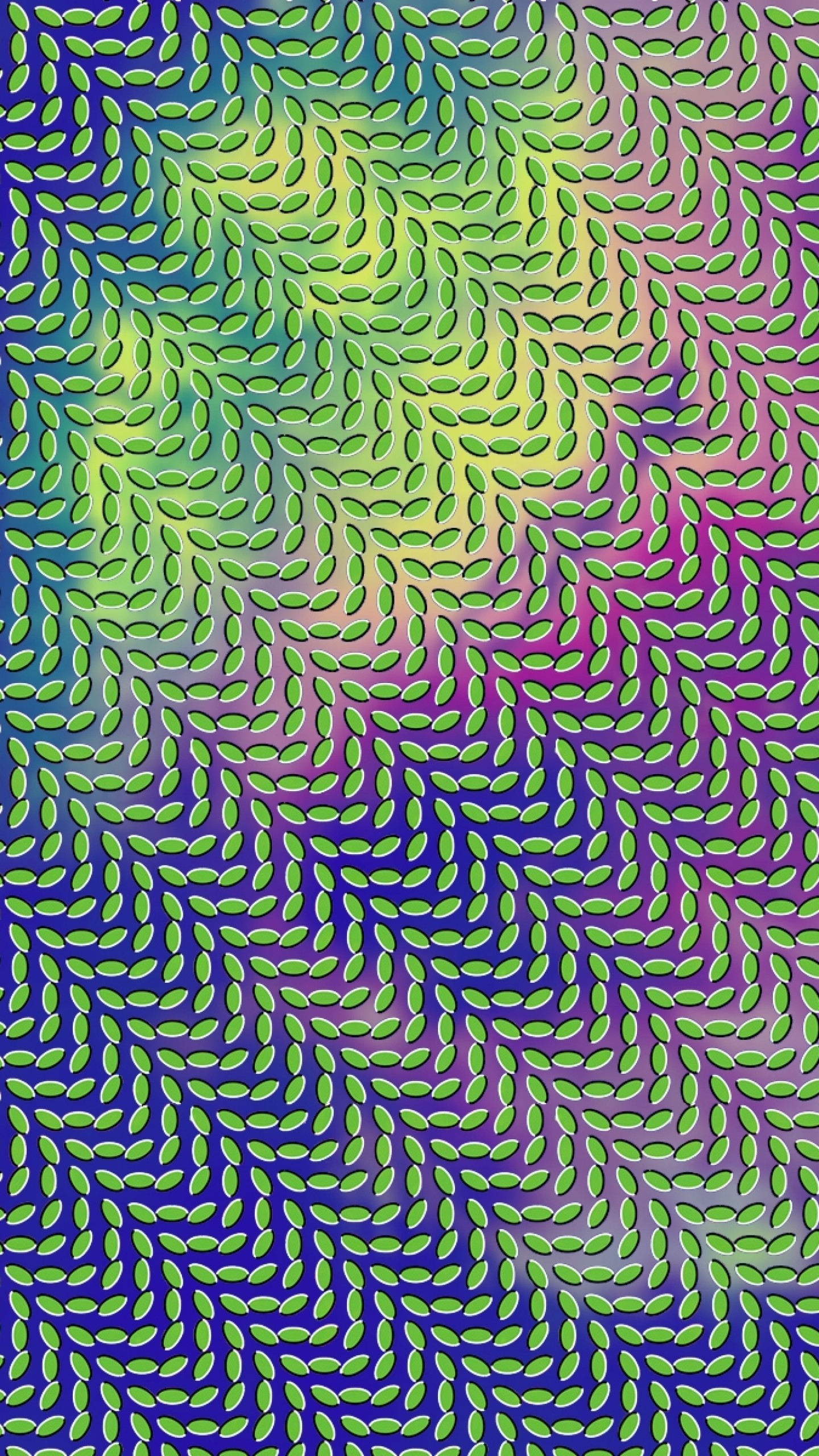 1440x2560 Preview wallpaper optical illusion, colorful, surface, line, light 