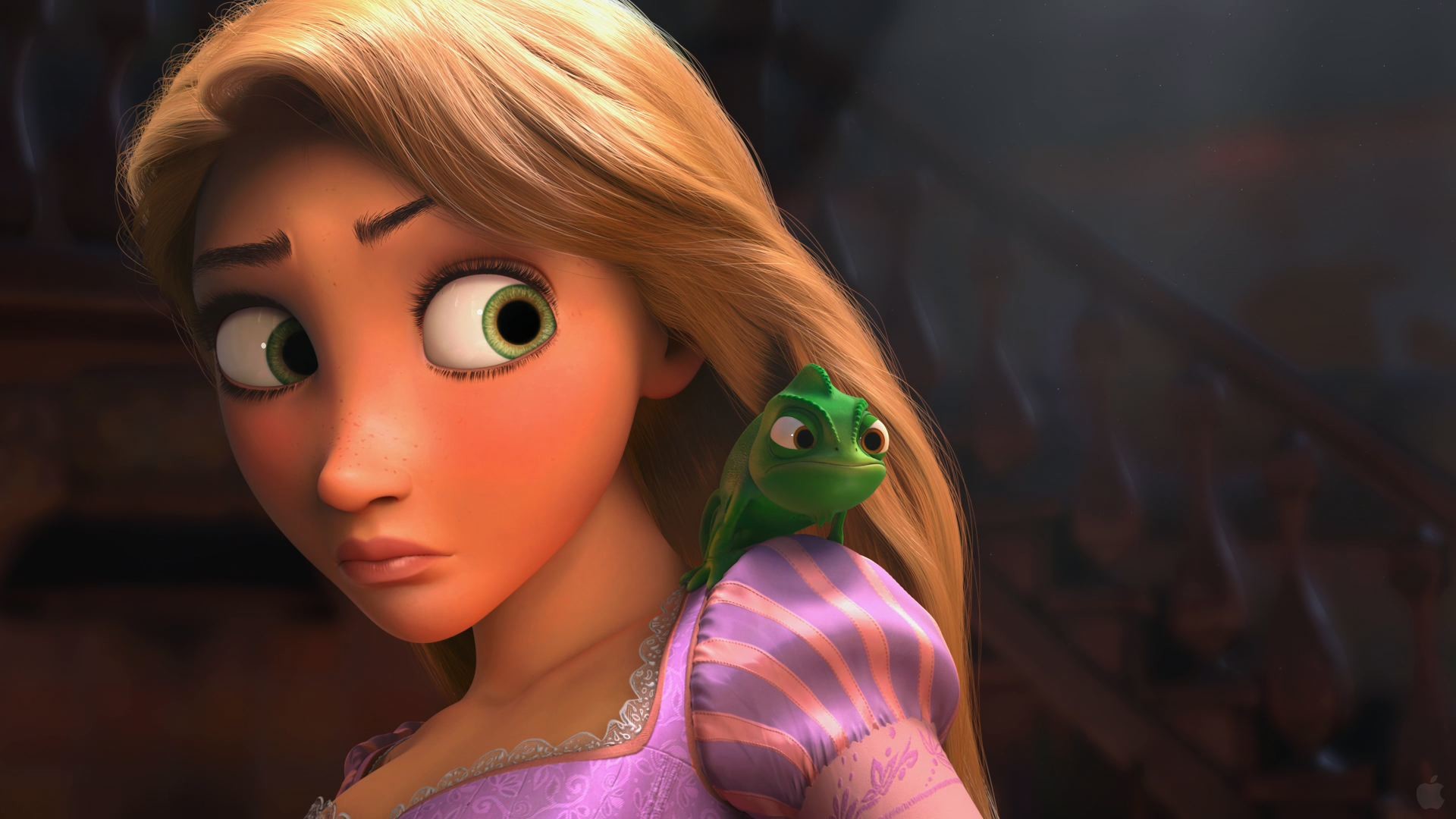 1920x1080 Rapunzel and Pascal from Tangled wallpaper - Click picture for high  resolution HD wallpaper