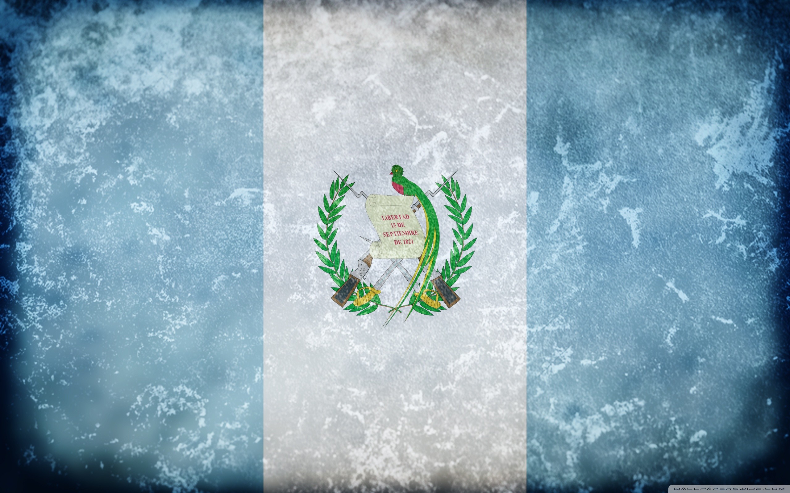 2560x1600 Guatemala Flag Wallpaper