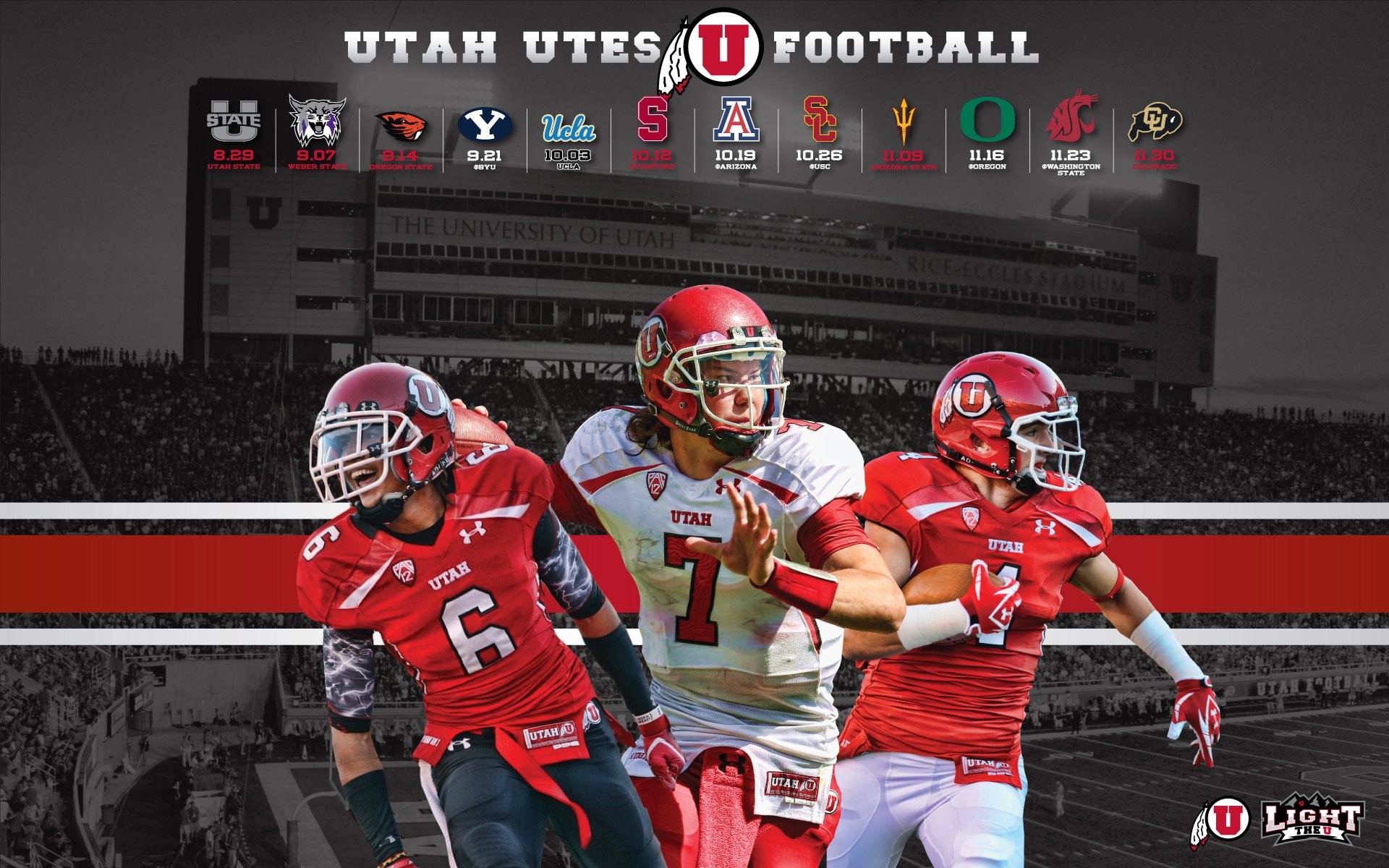 Utah Utes Football Wallpaper.