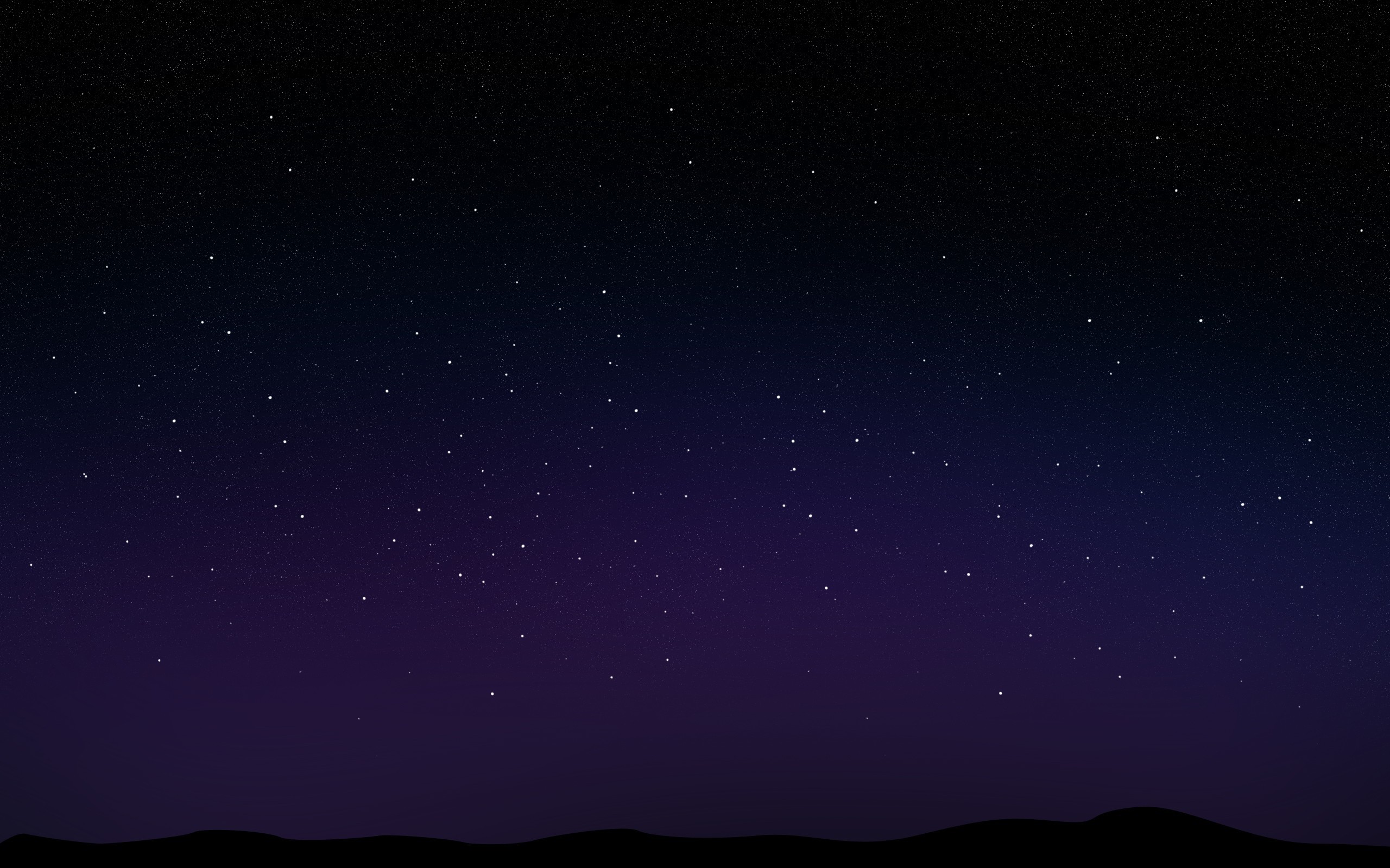 2560x1600 Starry Night Sky - Uncategorized Wallpapers | Best HD Wallpapers .