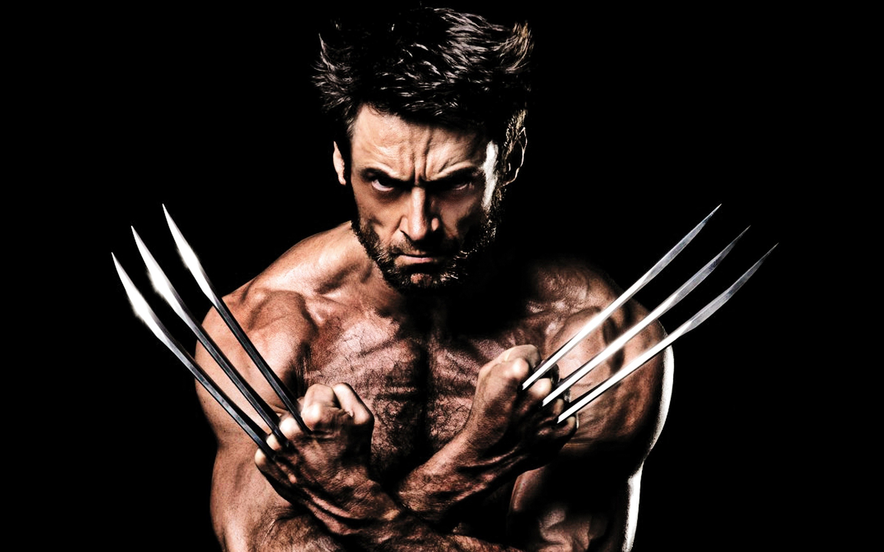 2880x1800 Hugh Jackman, Wolverine, X Men, Adamantium, Claws Wallpapers HD / Desktop  and Mobile Backgrounds