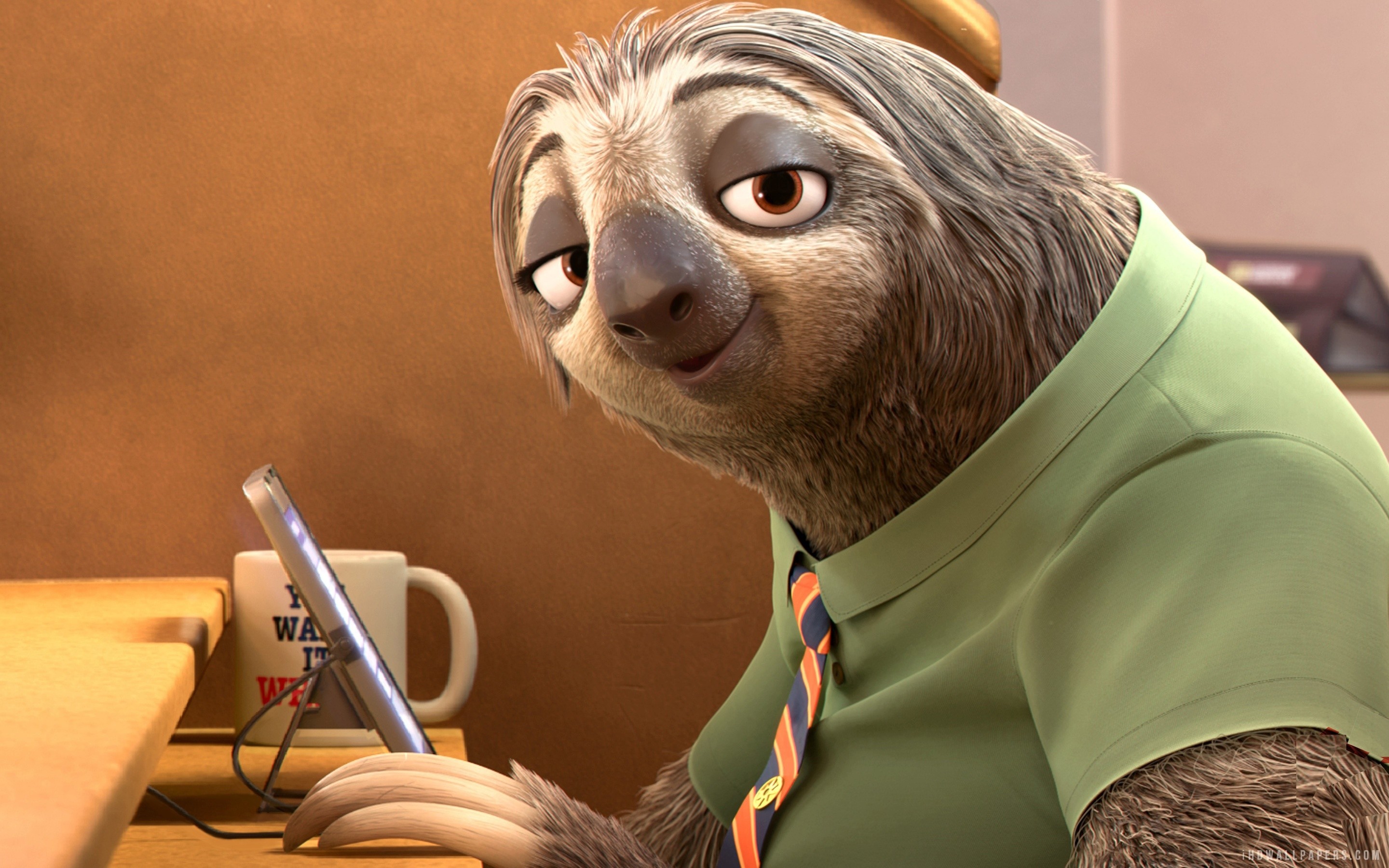 2880x1800 ... Sloth in Zootopia Movie HD Wallpaper | iHD Wallpapers