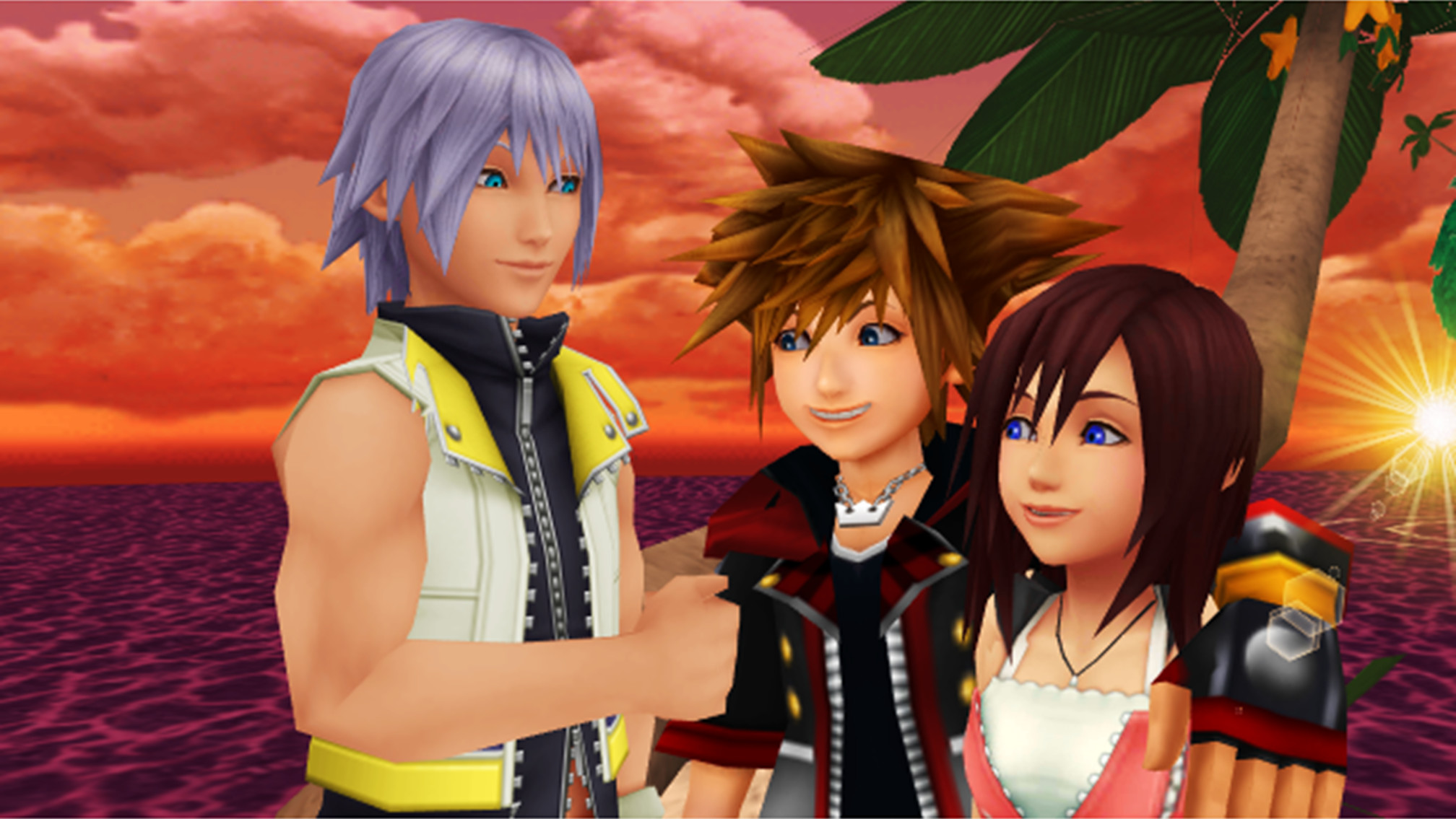 2016x1135 Kingdom Hearts trios images Sora Kairi and Riku are Best Freinds Forever.  HD wallpaper and background photos