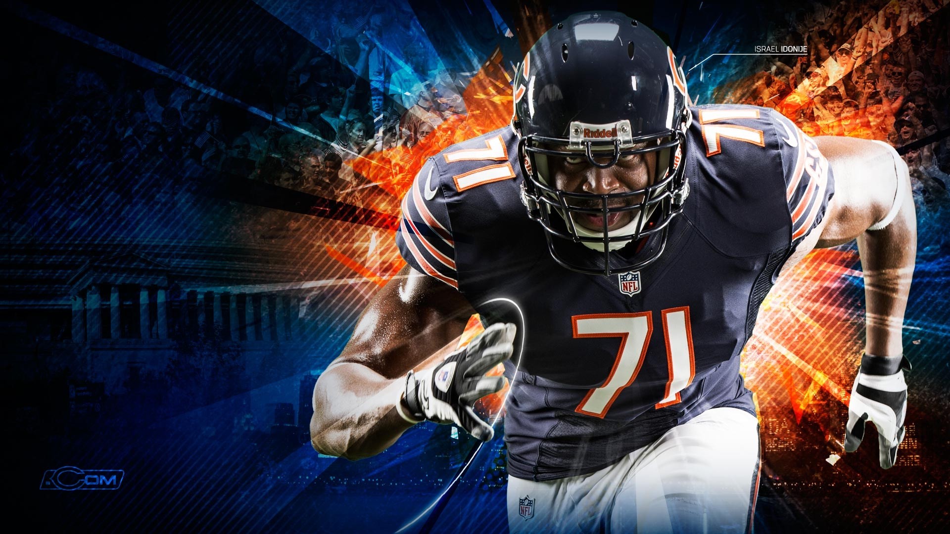 1920x1080 chicago bears hd widescreen wallpapers backgrounds