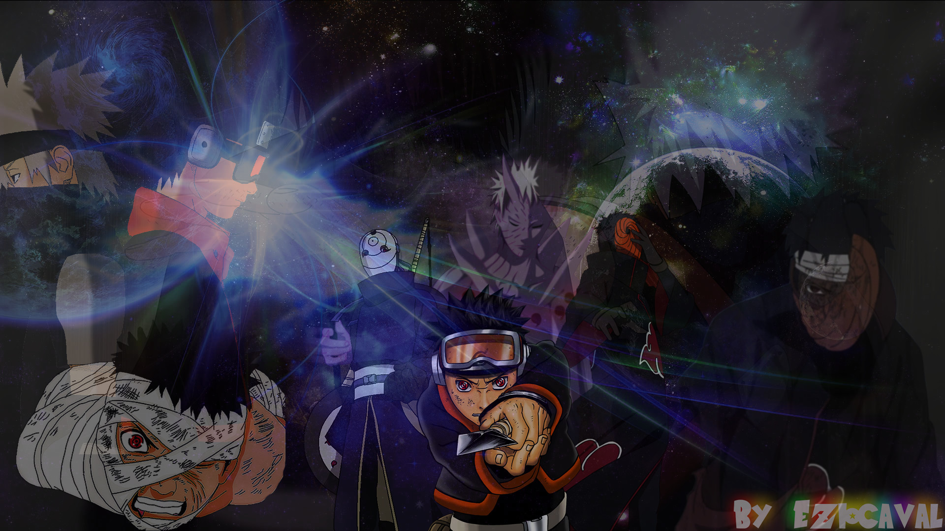1920x1080 ... Obito Uchiha - The Man behind the Mask (Wallpaper) by eziocaval