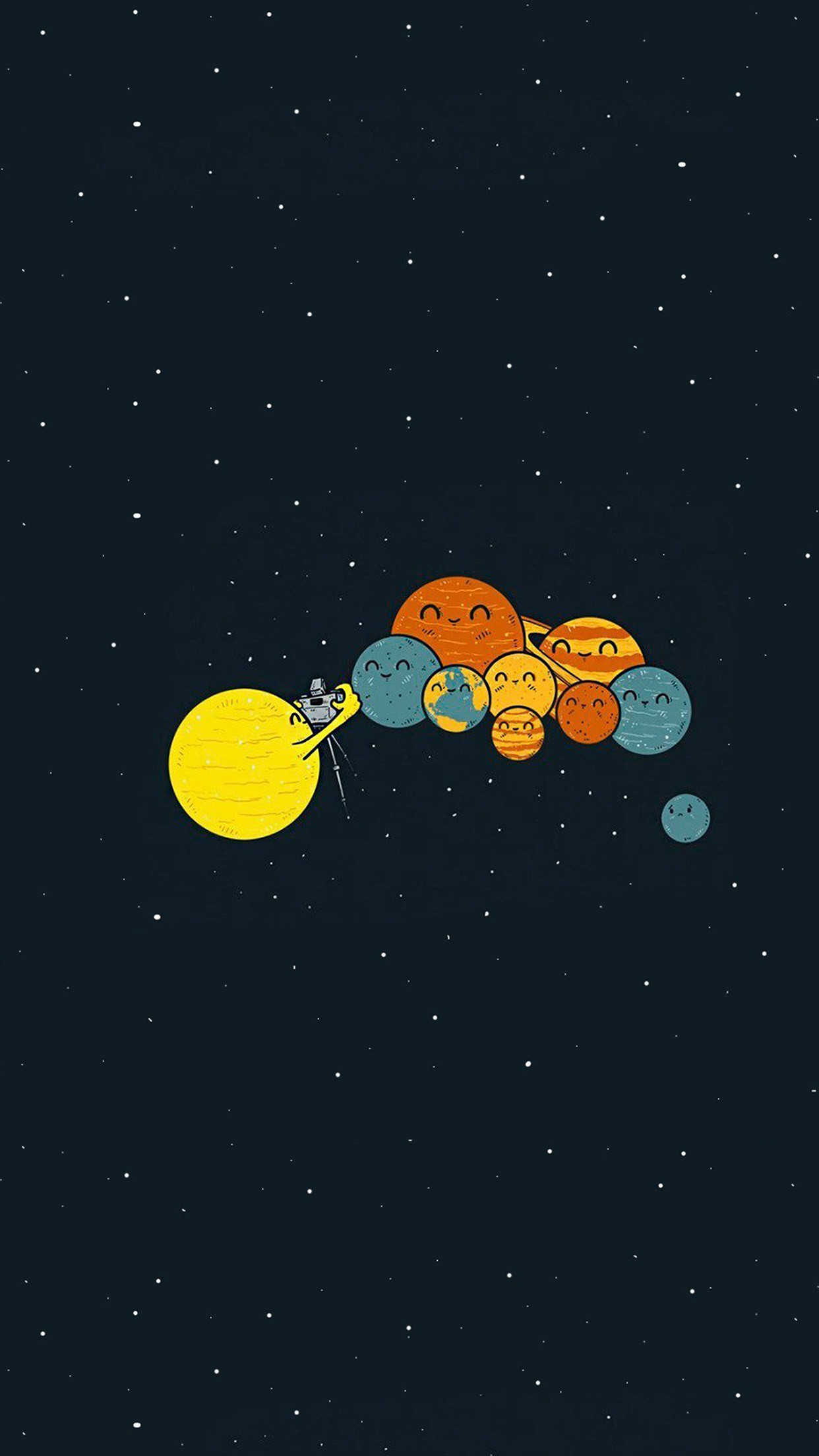 1242x2208 nice planets-cute-illustration-space-art-iphone6-plus-wallpaper
