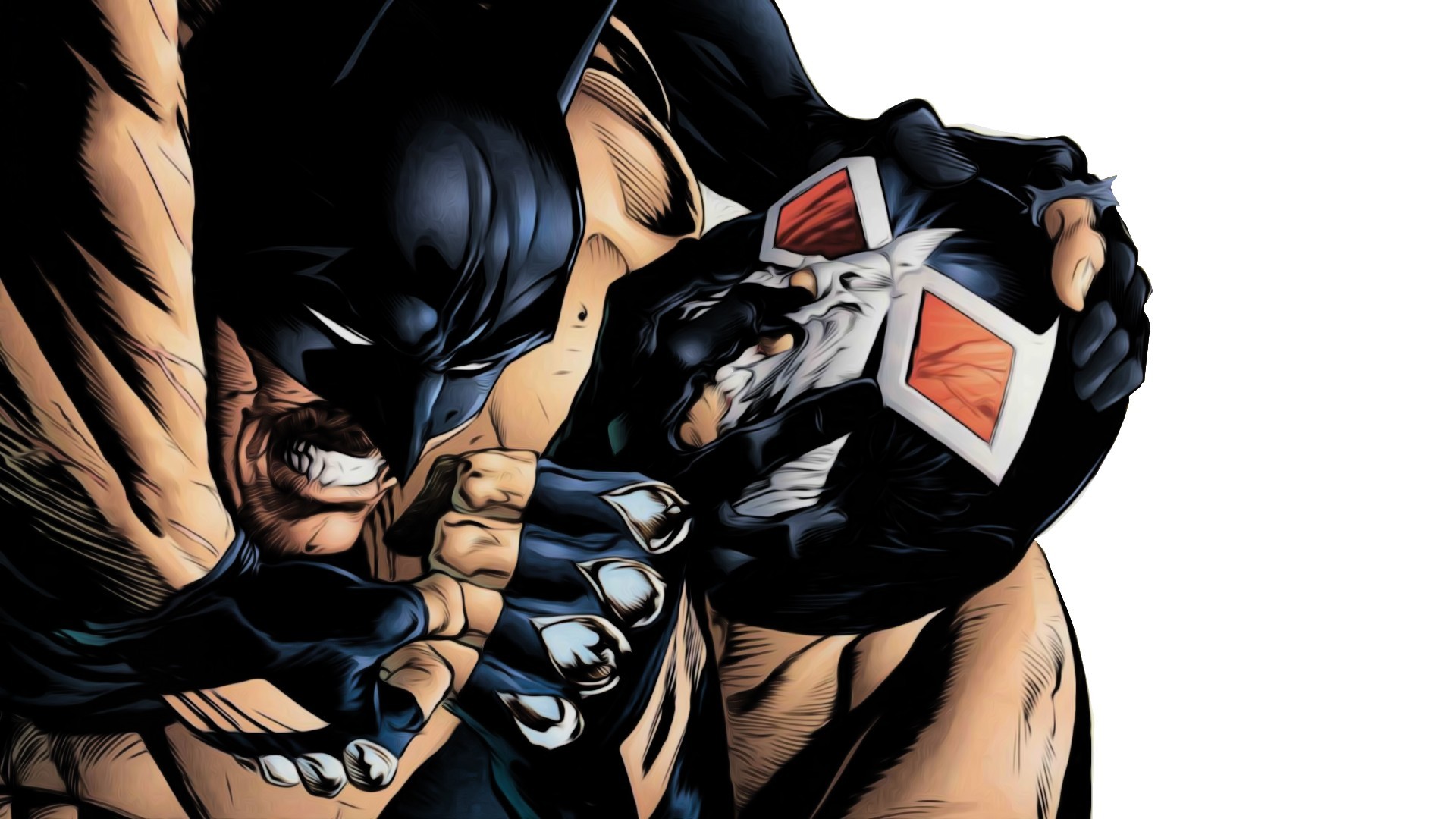 1920x1080 Batman Fighting Bane