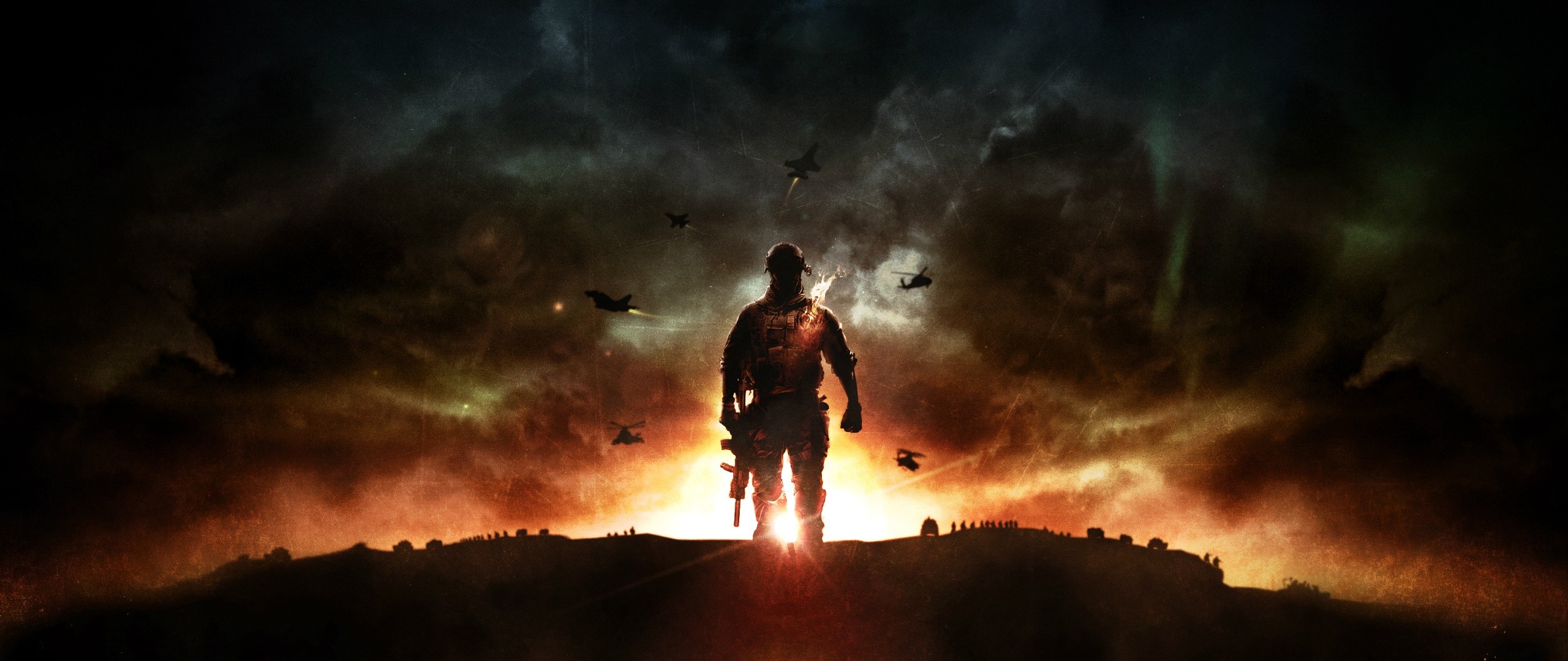 2560x1080 Preview wallpaper battlefield 4, game, explosion, ea digital illusions ce  