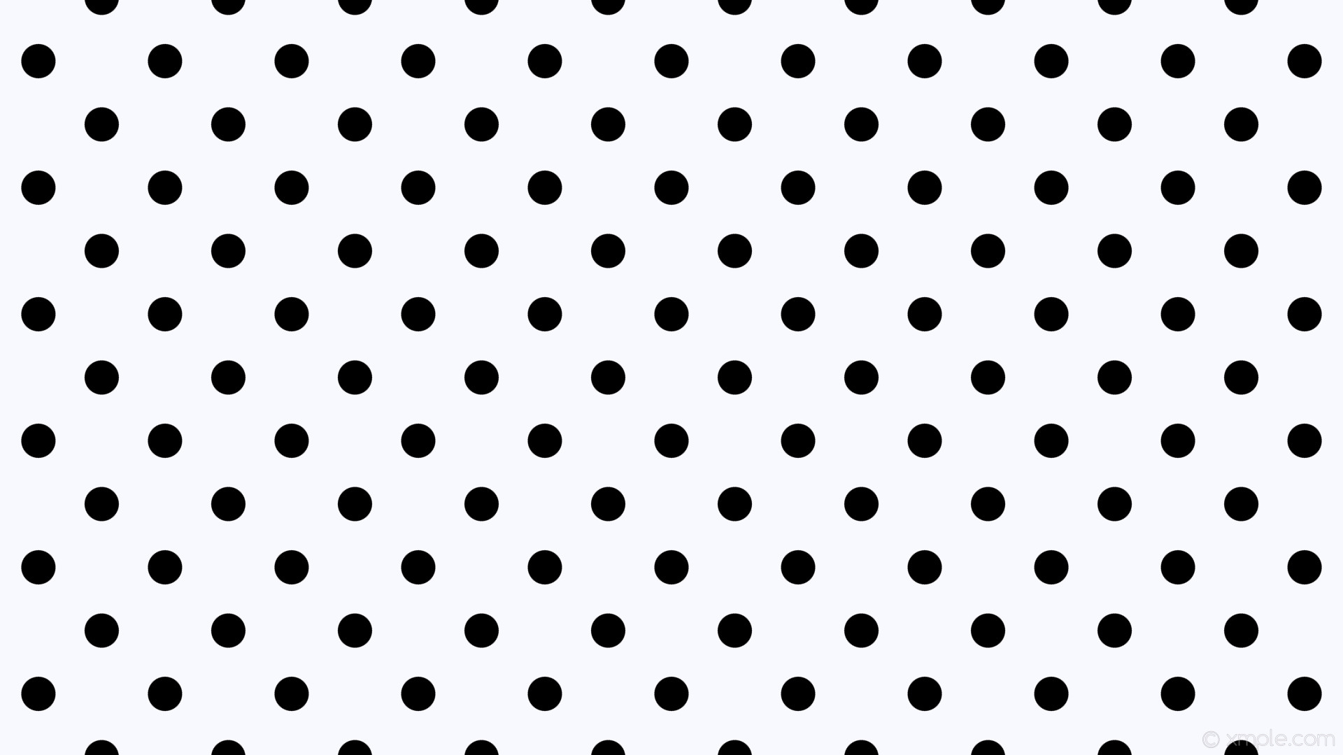 1920x1080 wallpaper dots black white spots polka ghost white #f8f8ff #000000 315Â°  49px 128px