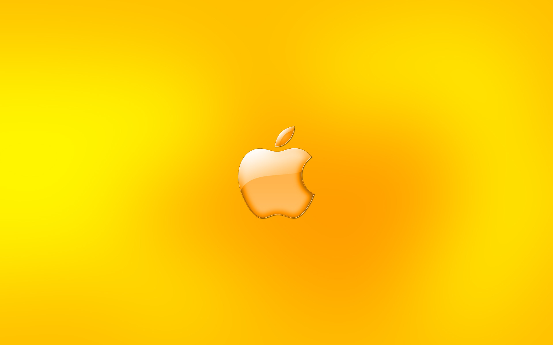 1920x1200 apple mac gold wallpaper