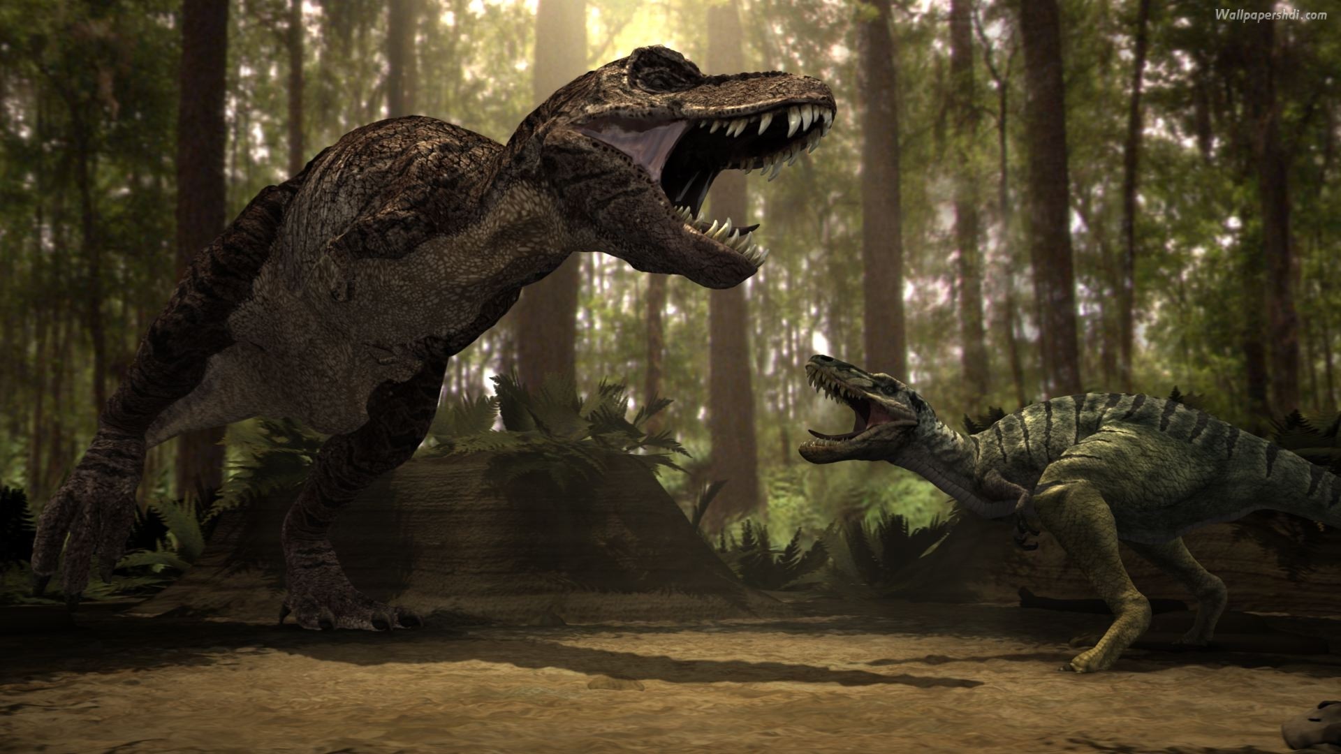 1920x1080 HD Wild Dinosaur T Rex HD 1080p Wallpaper Full Size .