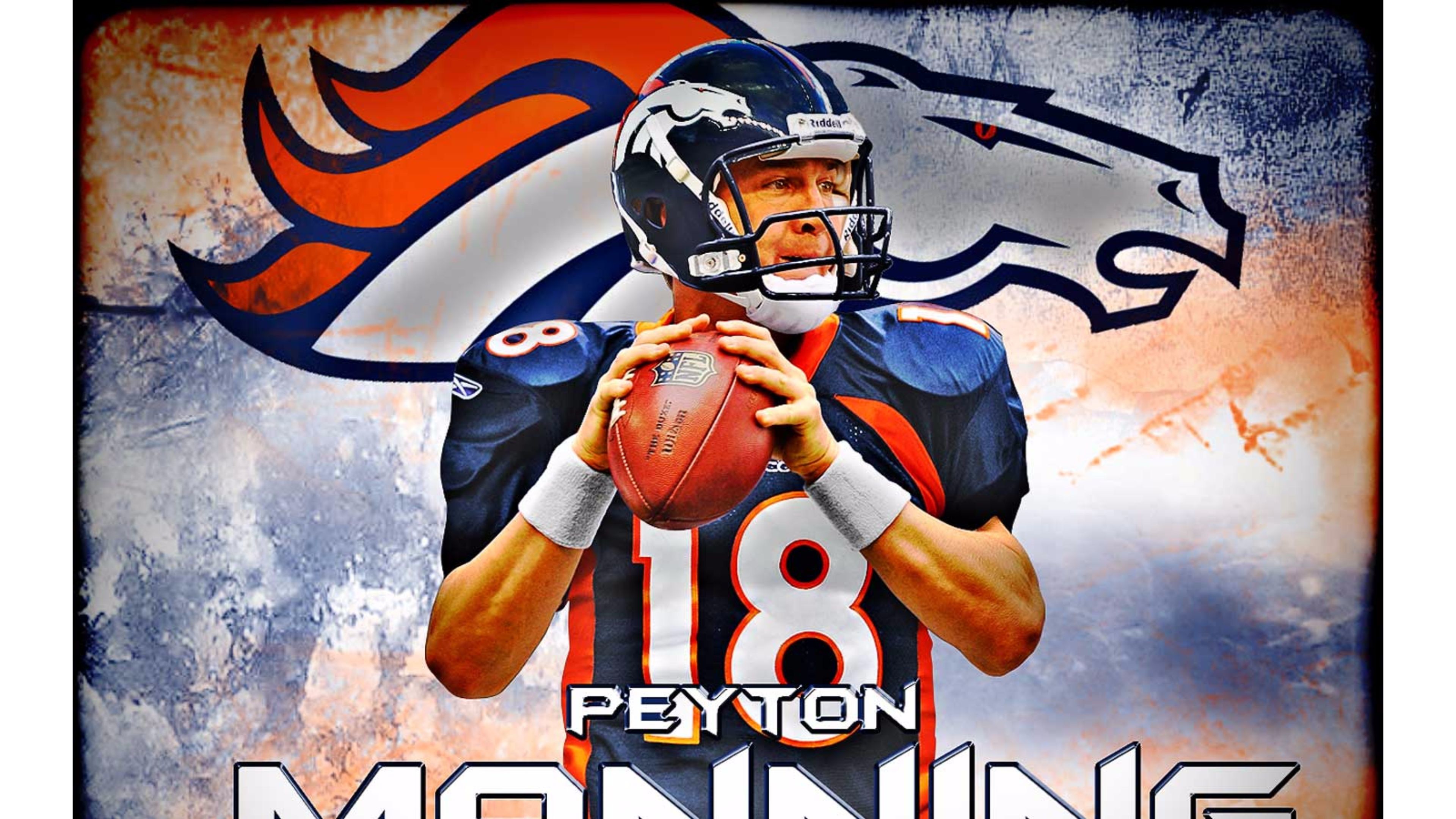 3840x2160 Best Broncos Peyton Manning 4K Wallpaper