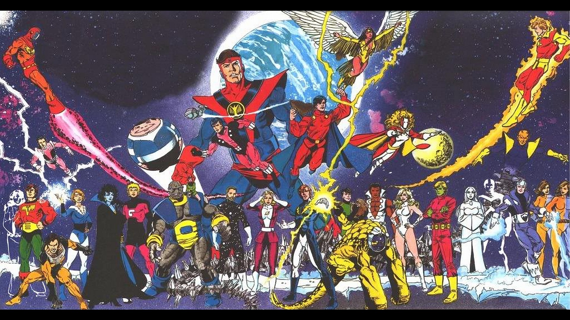 1920x1080 Legion of Super-Heroes Wallpaper 1 - 1920 X 1080