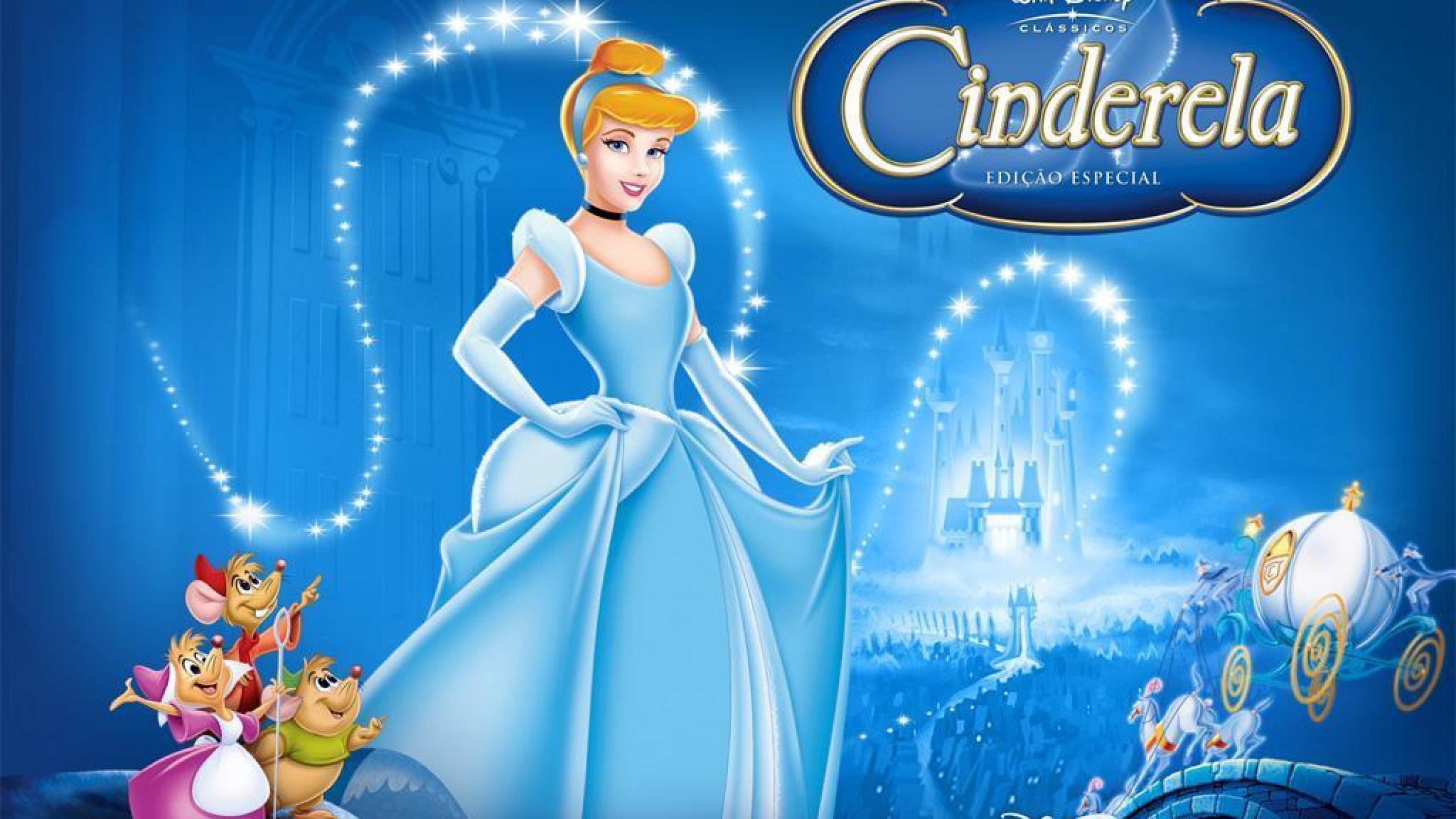 2560x1440 Cinderella Cartoon Wallpapers