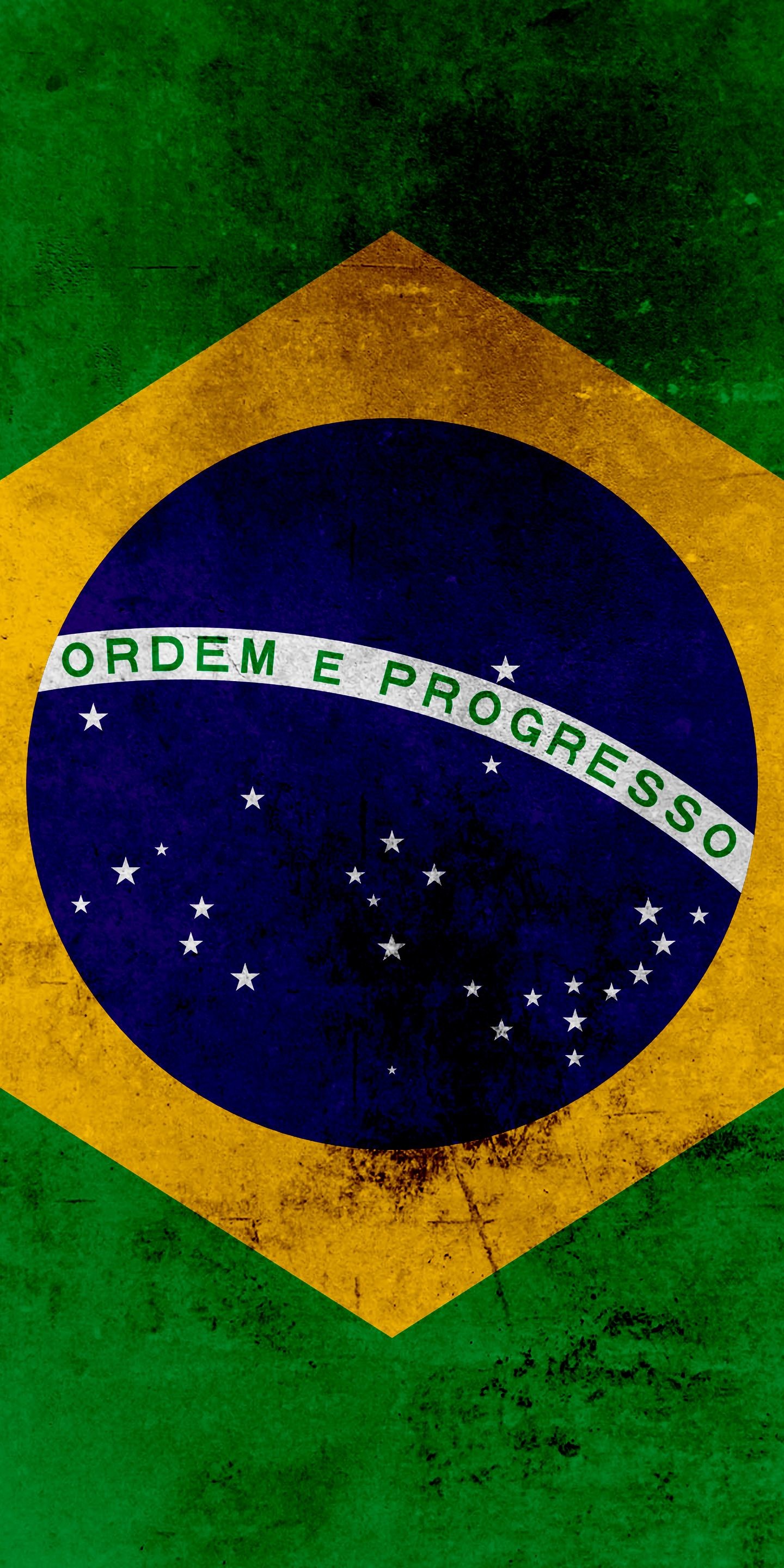 1440x2880 Brazil Flag
