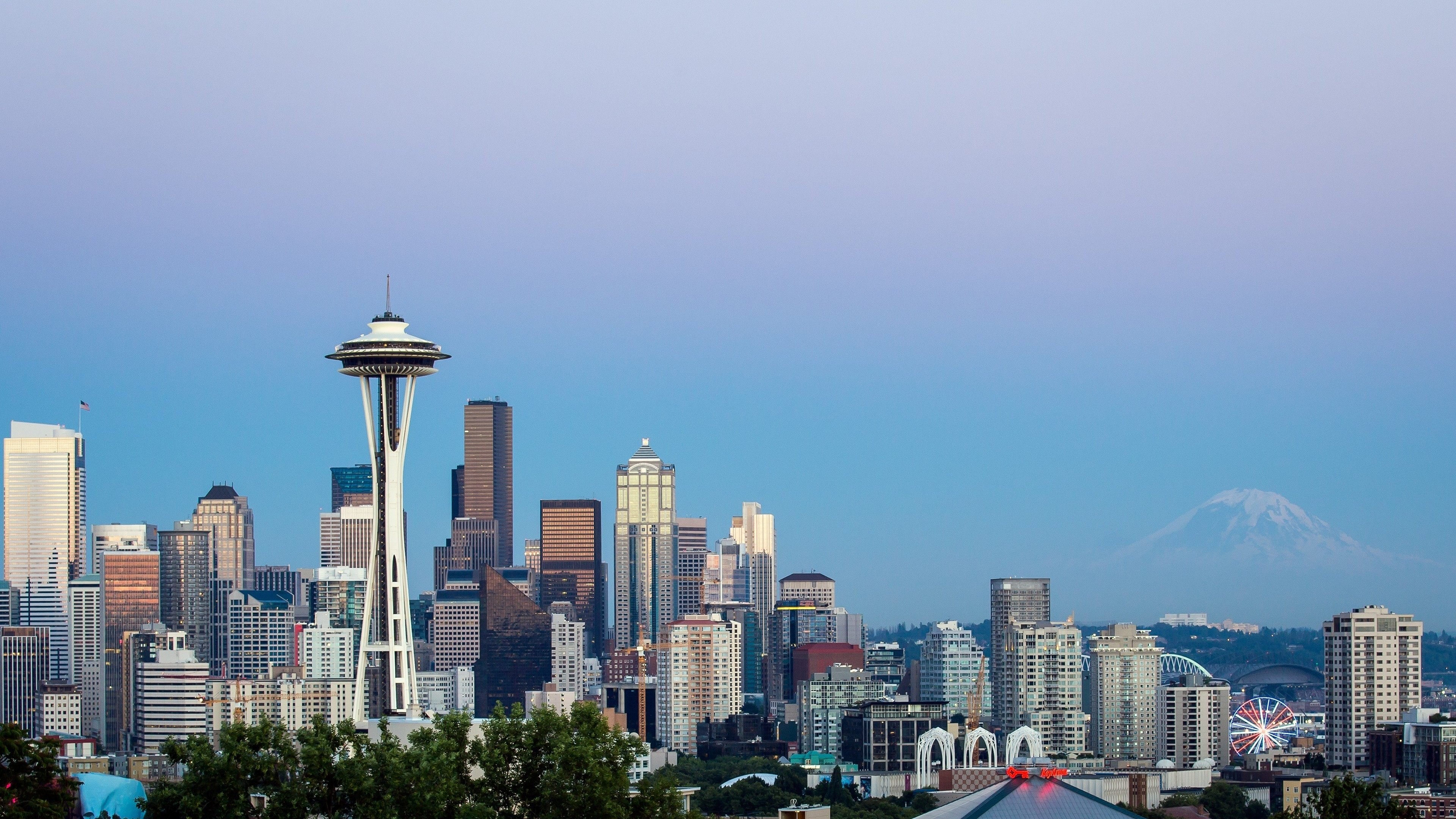 3840x2160  px High Resolution Wallpapers seattle wallpaper by Rollo Smith  for - PKF