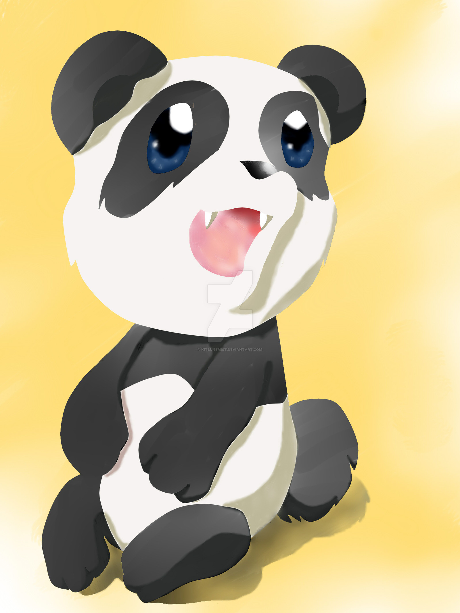 1600x2133 chibi panda by KitsuneMist on Clipart library