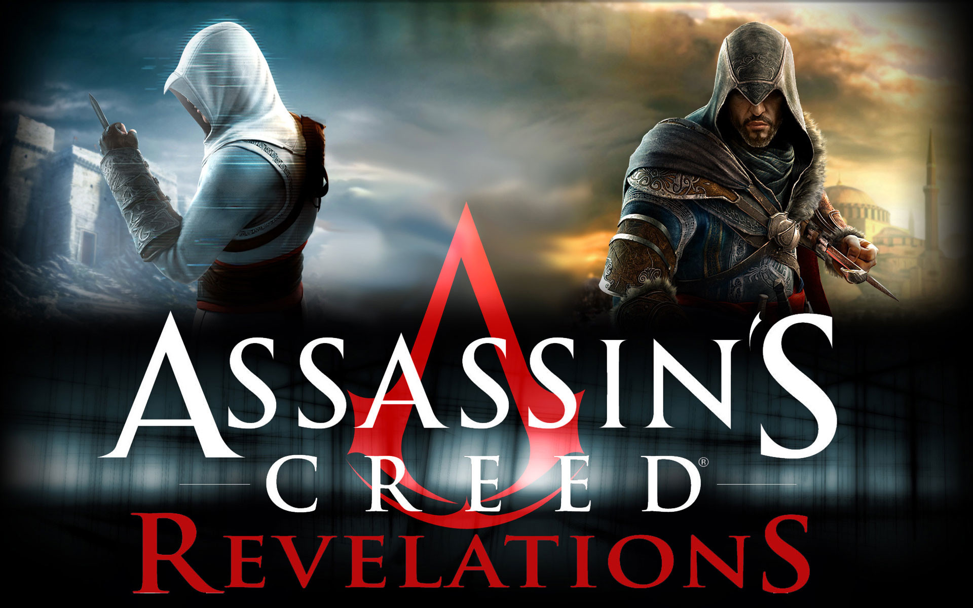 1920x1200 Assassin's Creed: Revelations Wallpaper Duo Logo