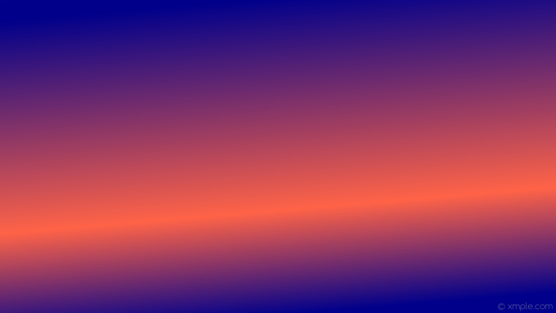 1920x1080 wallpaper linear orange blue gradient highlight dark blue tomato #00008b  #ff6347 285Â° 33