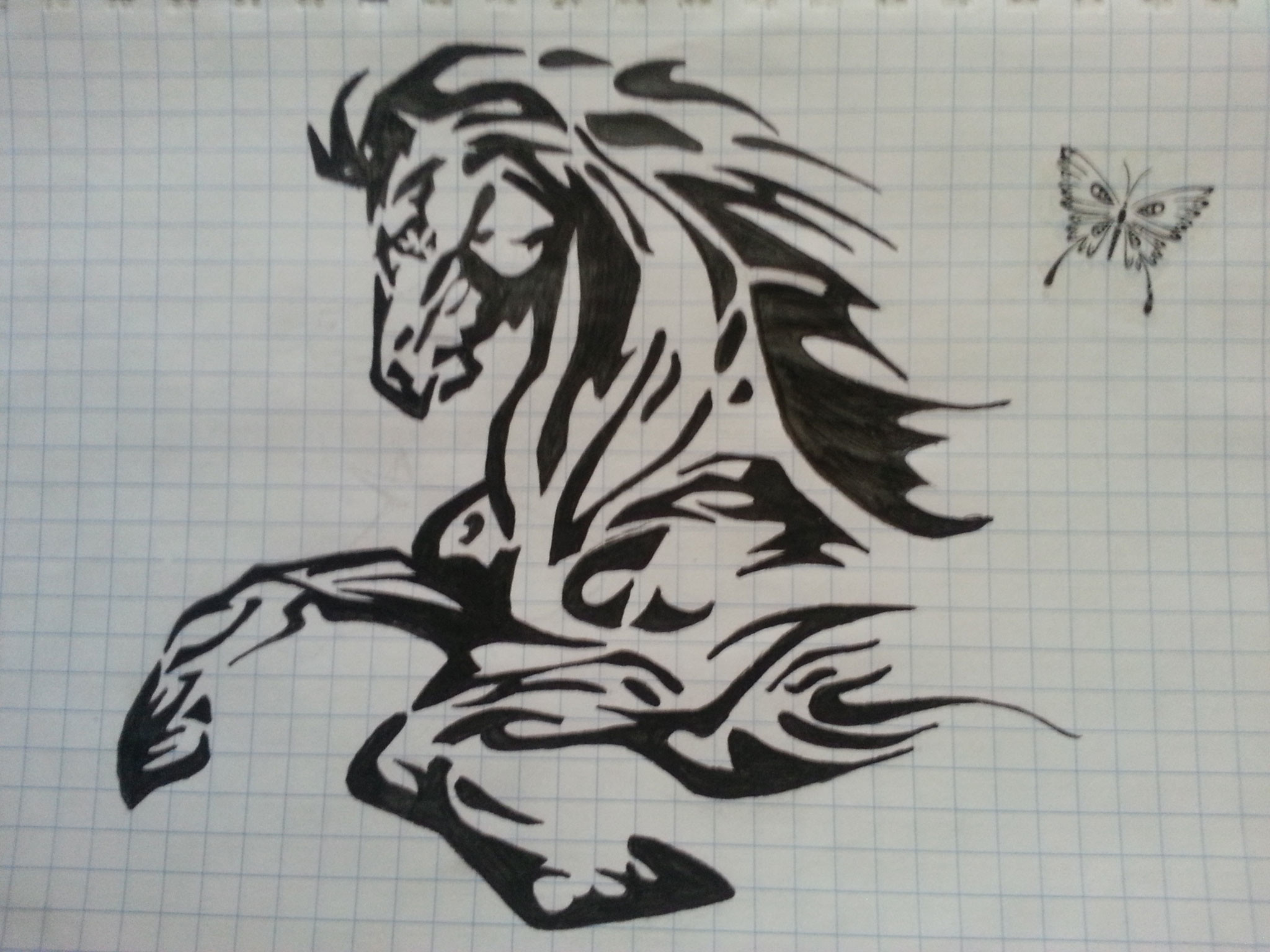 2048x1536 Tribal Angry Lion Tattoo Design in 2017