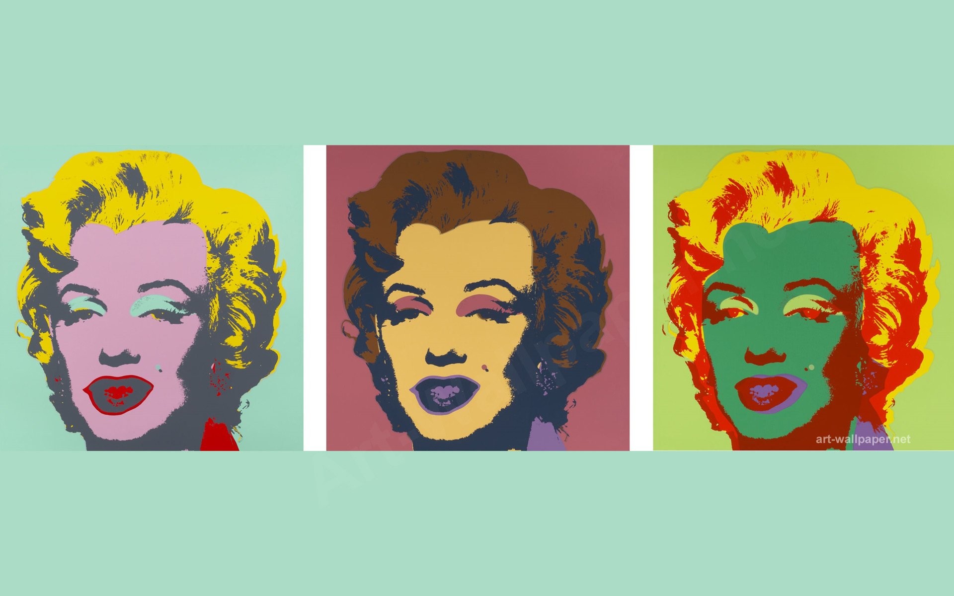 1920x1200 Pop Art Marilyn Monroe Andy Warhol