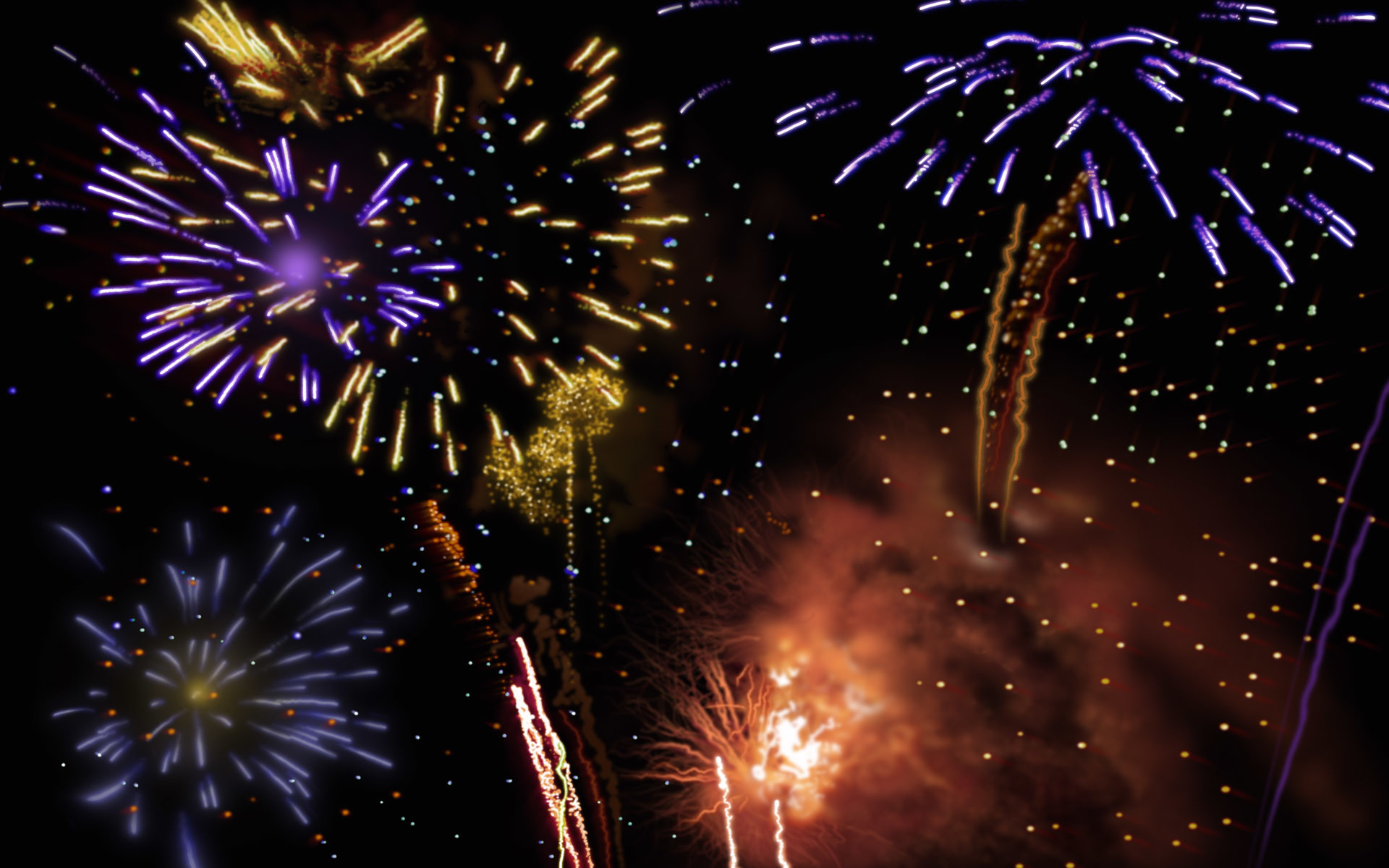 1920x1200 New Year Fireworks HD desktop wallpaper : High Definition Fireworks  Wallpaper Wallpapers)