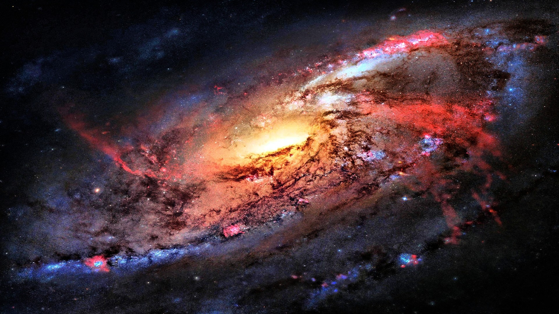Planet Space Nebula Digital Art HD 4K Wallpaper #8.2825