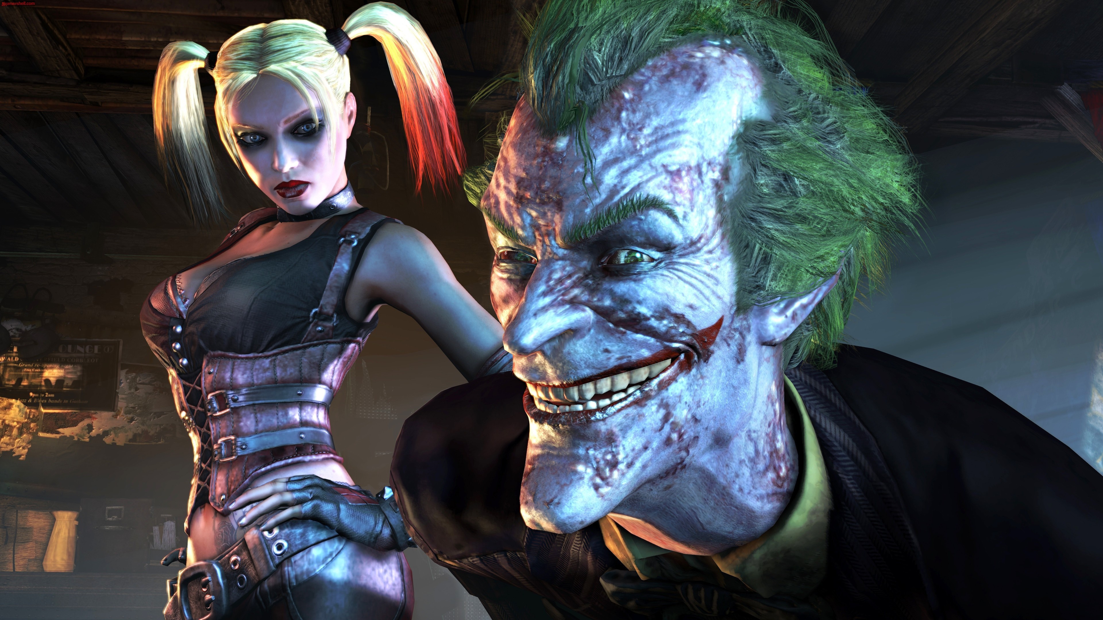 3840x2160 Joker and Harley Quinn Wallpaper