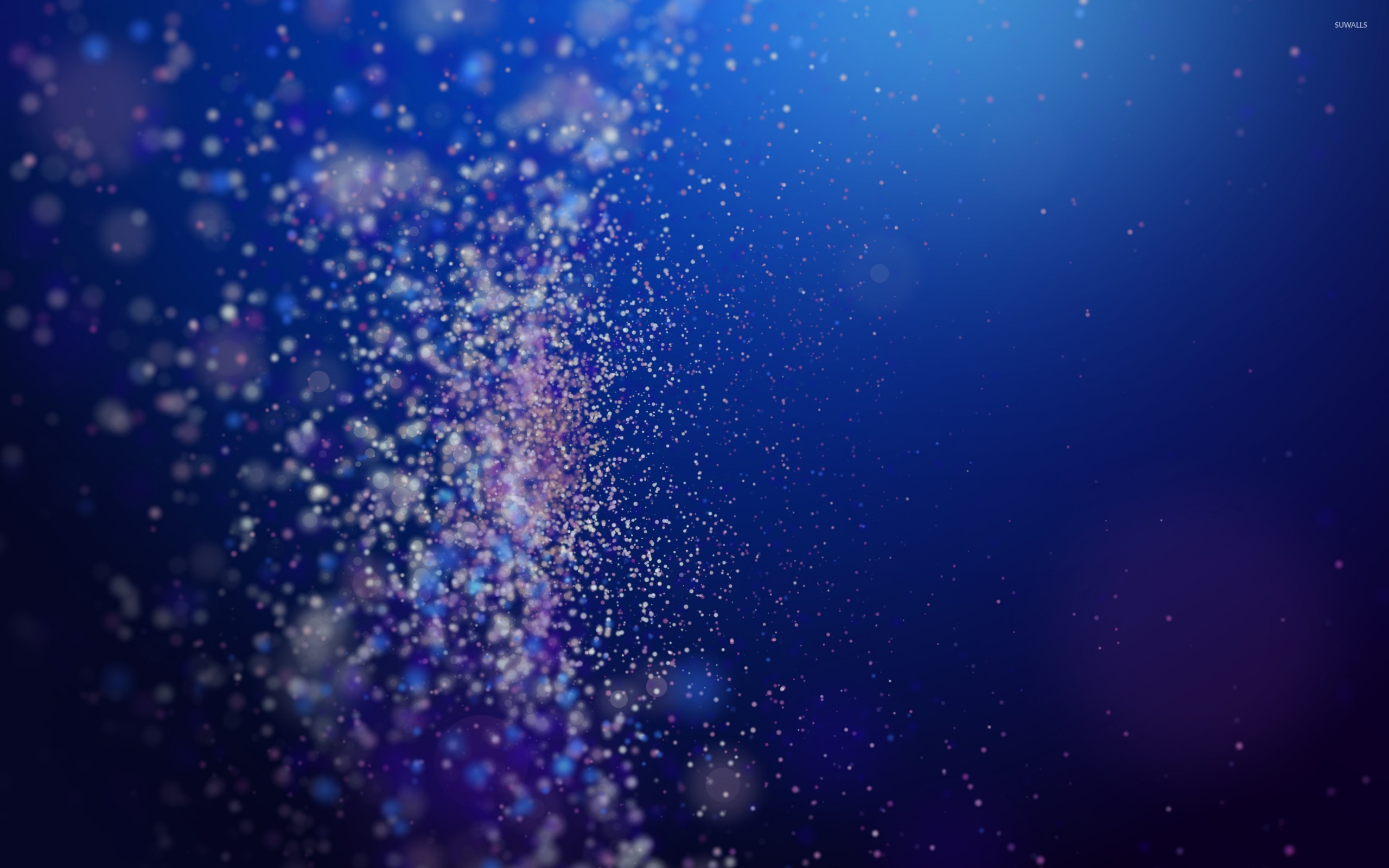 2560x1600 Sparkly bubbles wallpaper